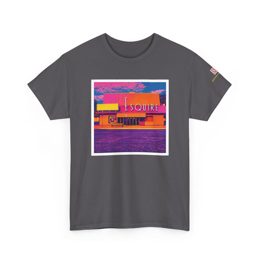Esquire Theater neon pop art - vintage Denver gear