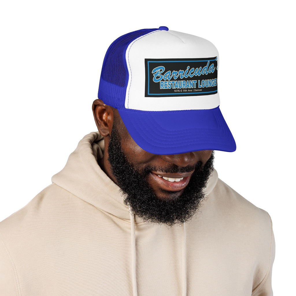 Barricuda's Trucker Hat — Vintage Sailboat Foam Cap