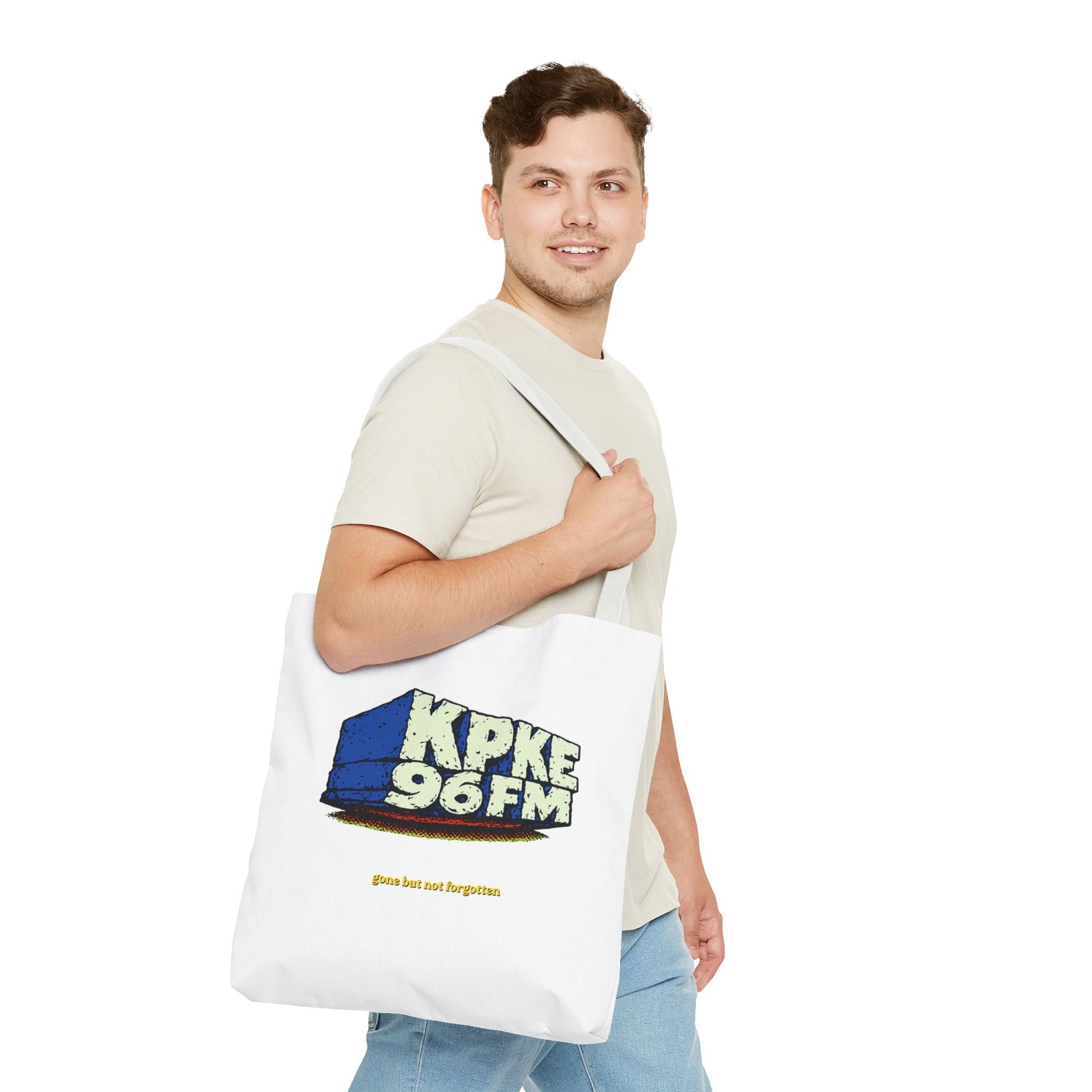 96 FM KPKE Tote