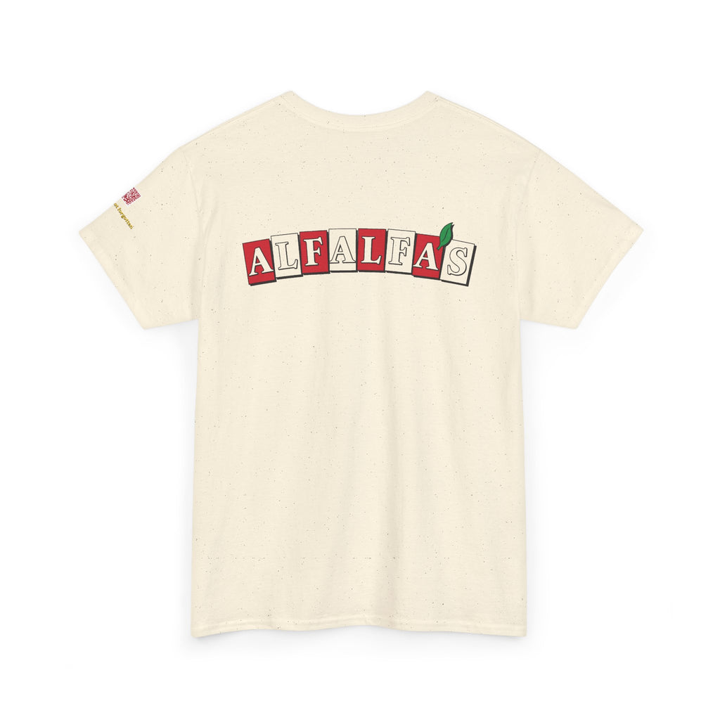 ALFALFAS logo - vintage Metro Denver gear