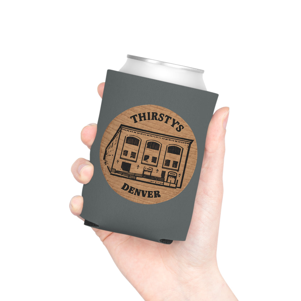 Thirsty’s token Can Cooler - NATIVE303 Vintage Denver