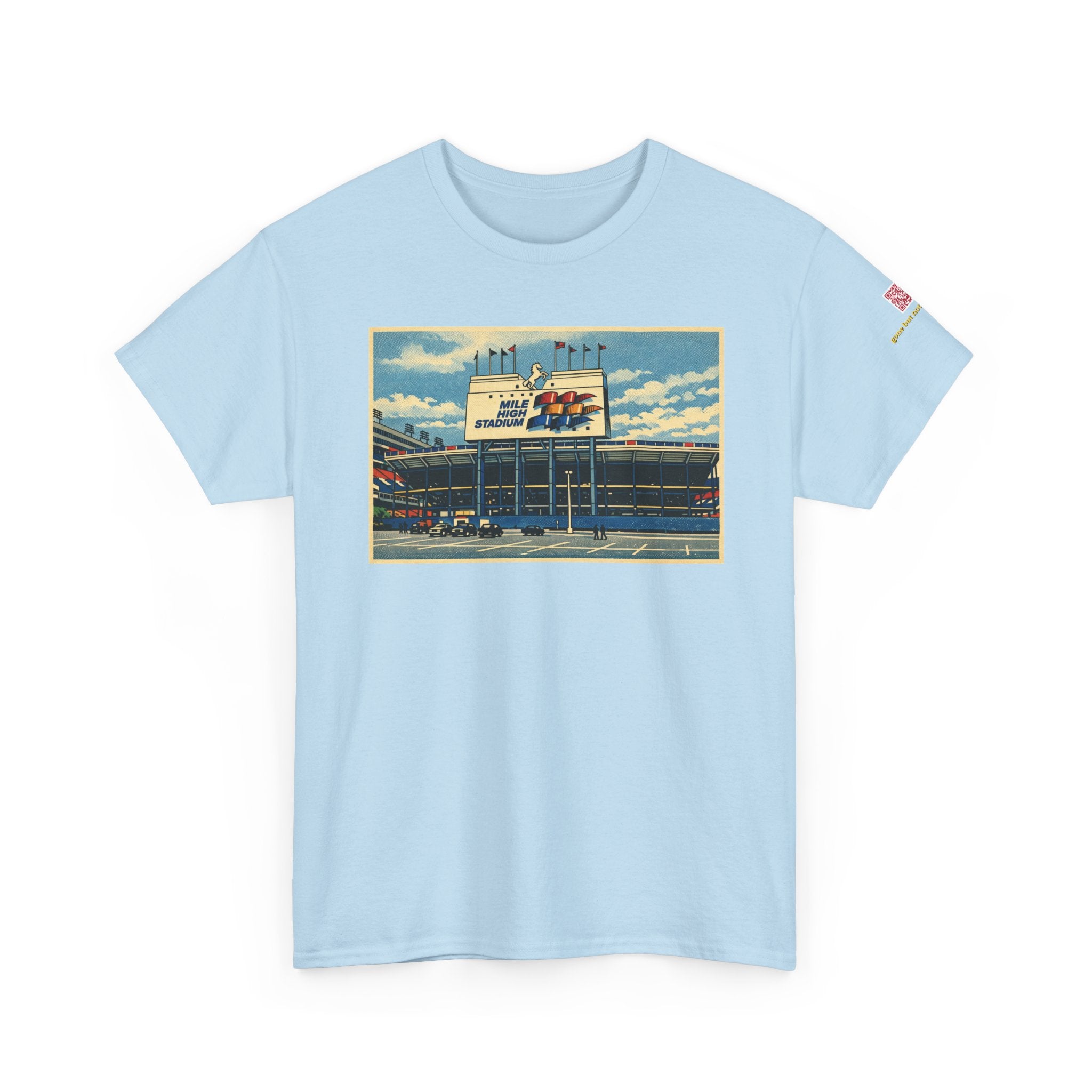 Mile High Stadium - retro pop-art imagining - vintage Denver gear