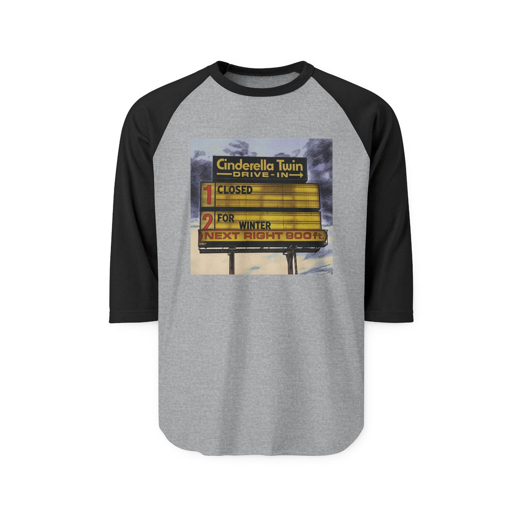 CINDERELLA TWIN DRIVE IN | Retro Baseball Tee