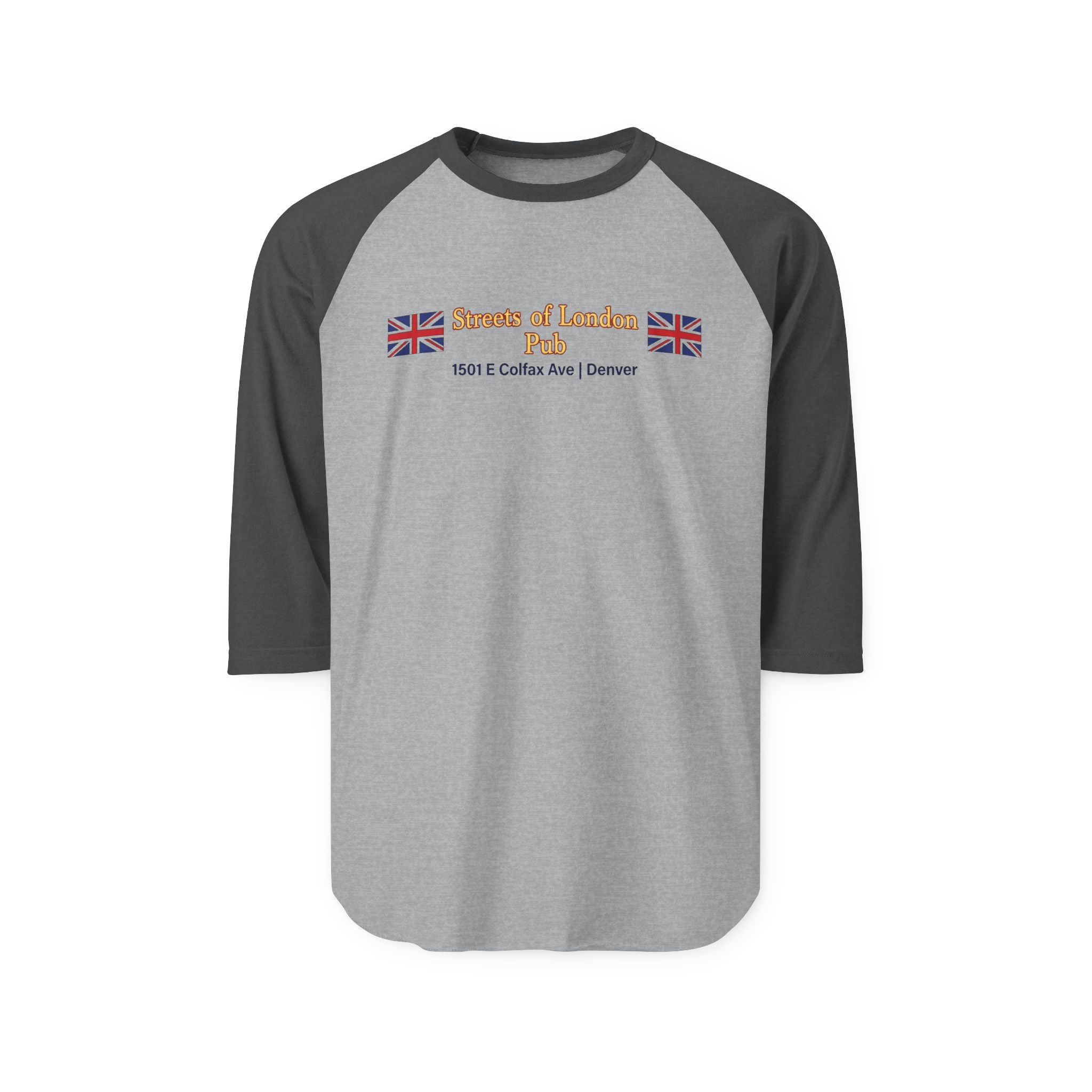 STREETS OF LONDON PUB | Vintage Denver Retro Baseball Tee
