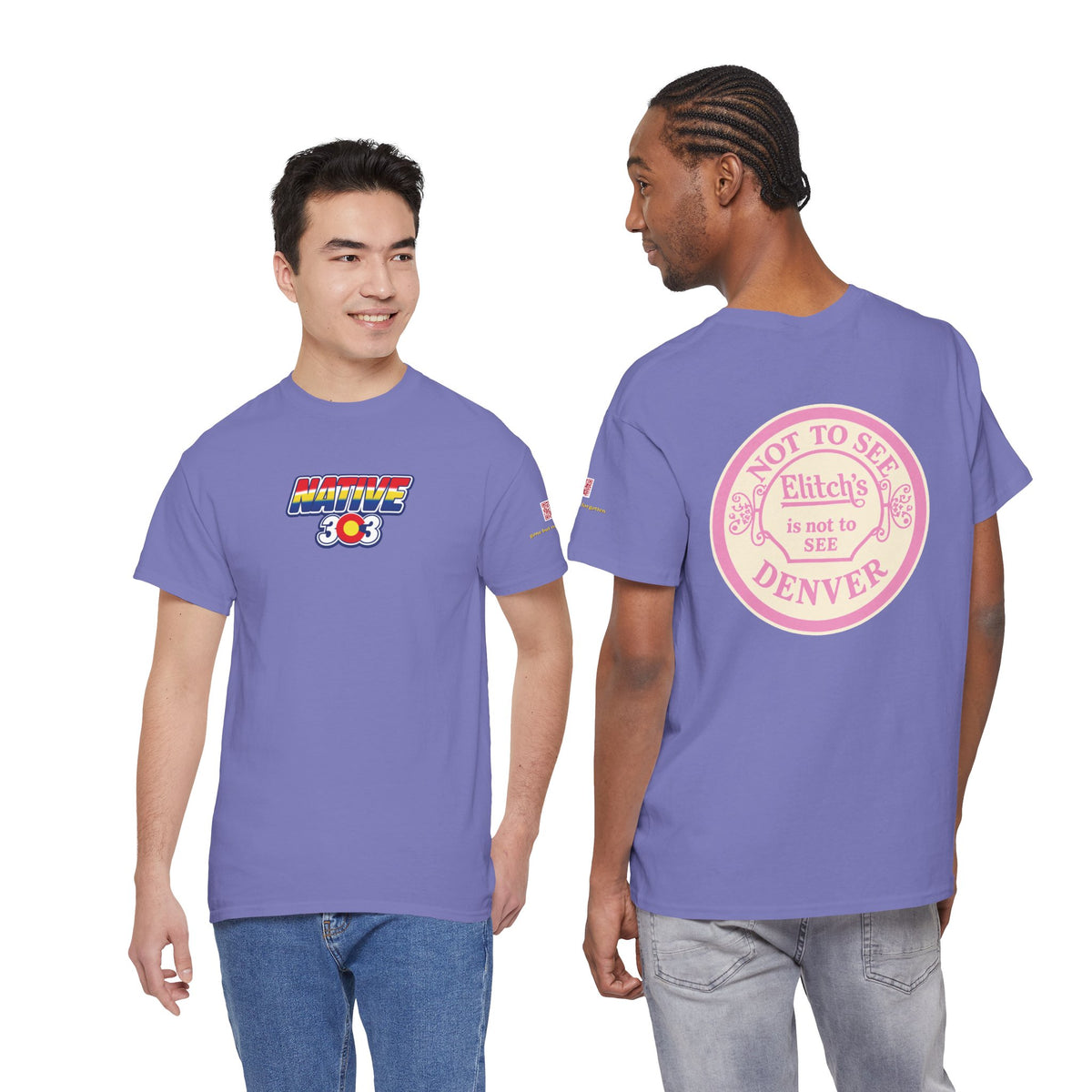 ELITCH GARDENS PINK - vintage Colorado gear
