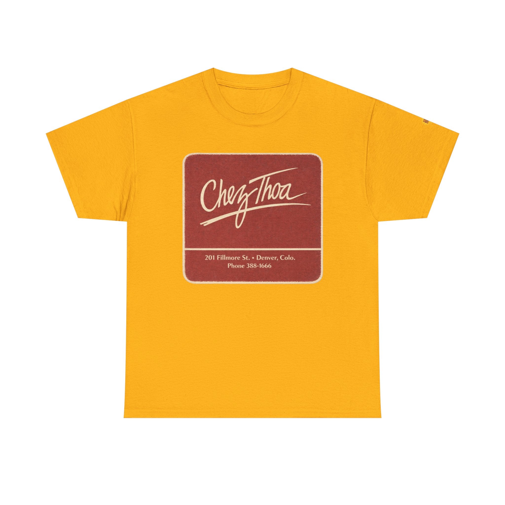 Chez Thoa restaurant - vintage Denver gear