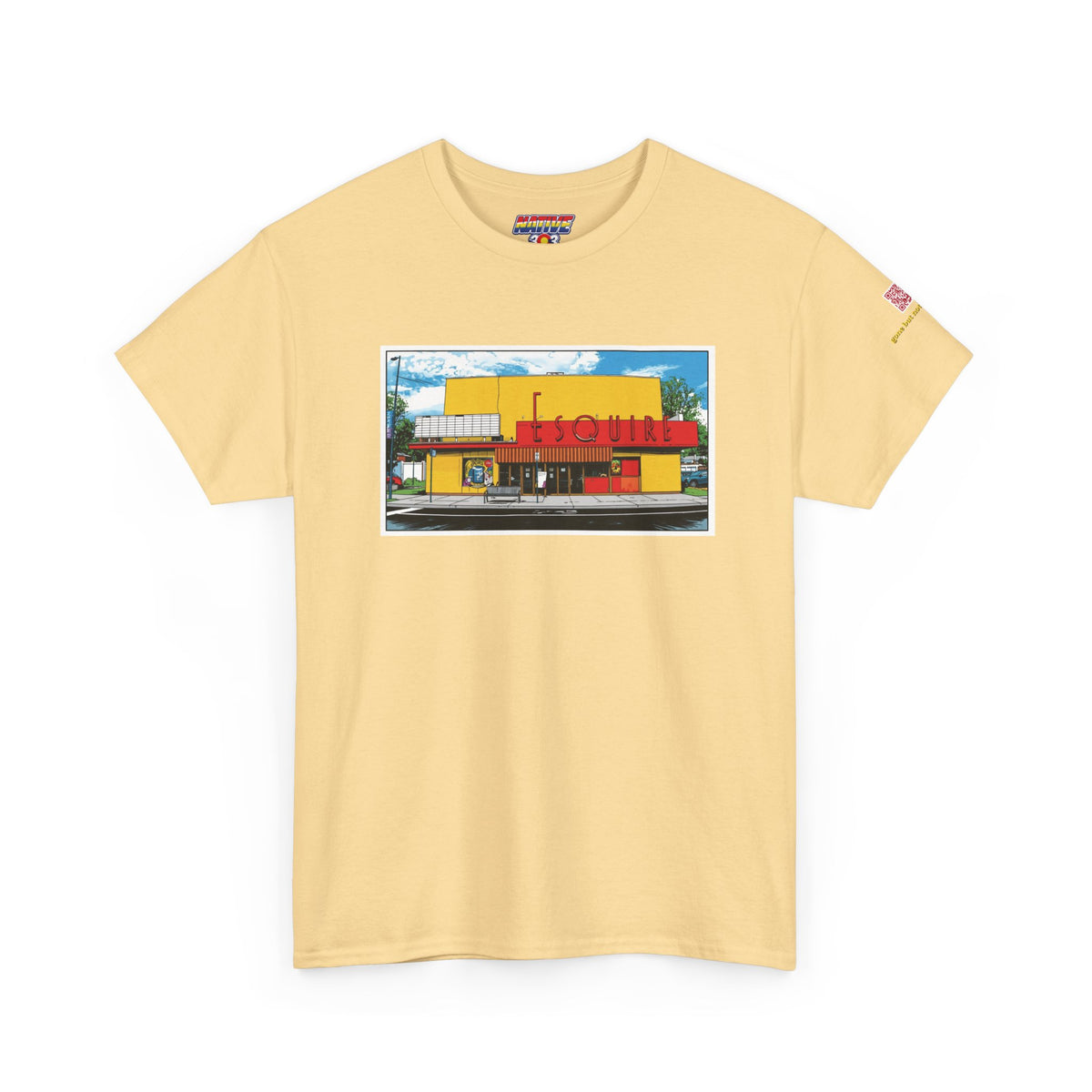 Esquire Theater pop art - vintage Denver gear