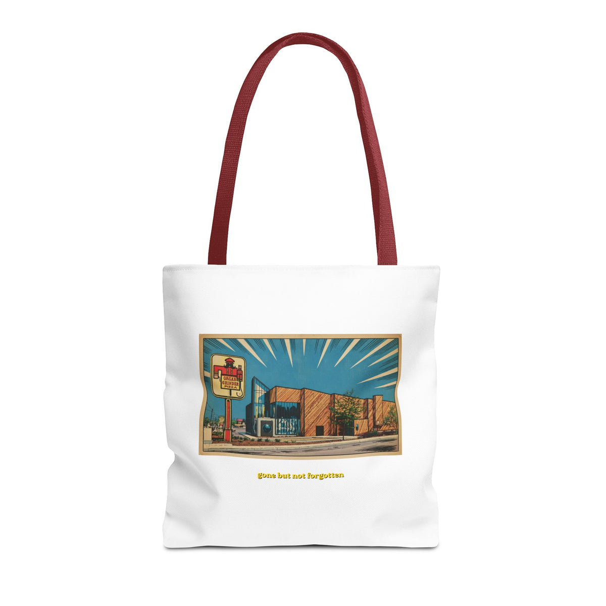 Organ Grinder (comic style) Tote