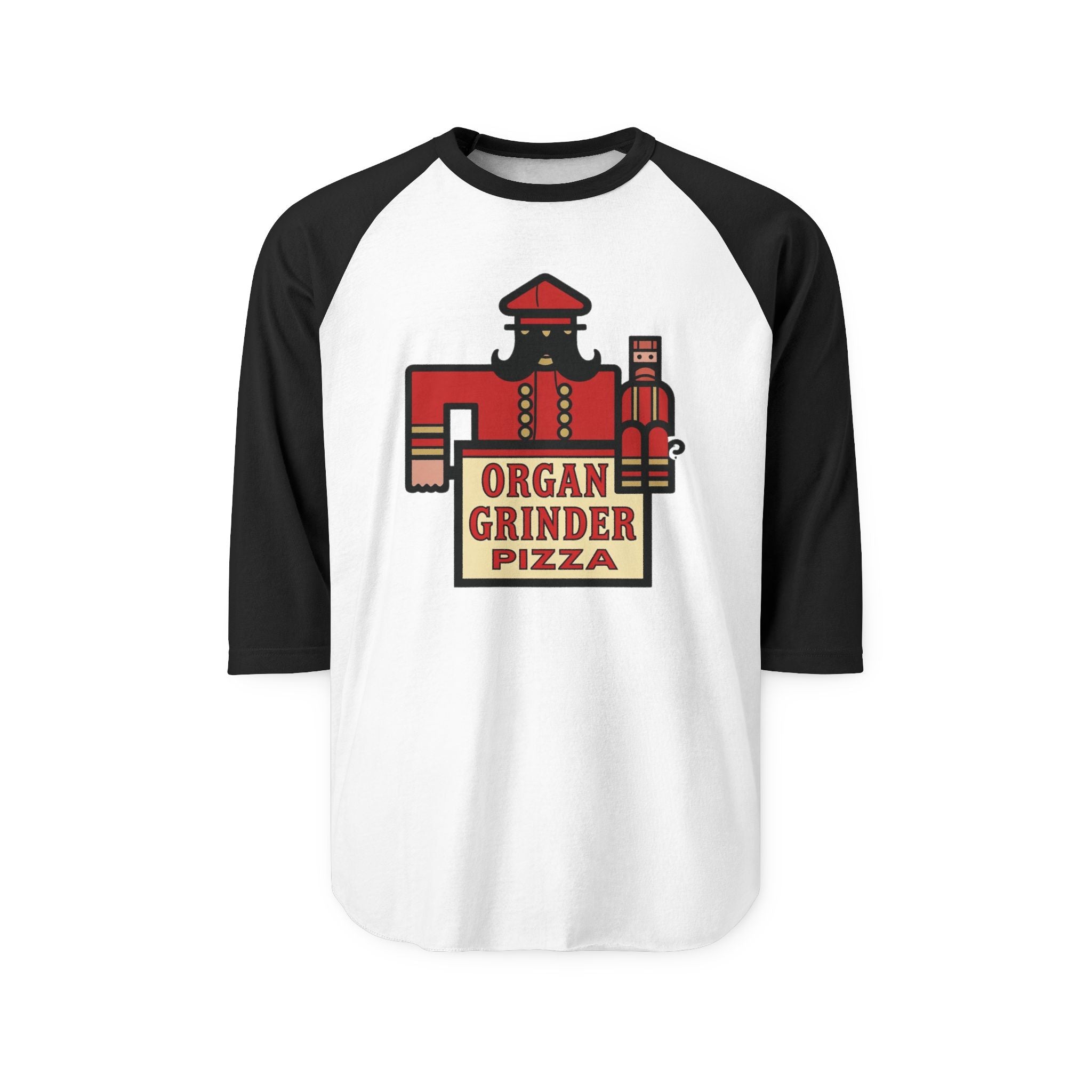 ORGAN GRINDER RESTAURANT | Retro Baseball Tee