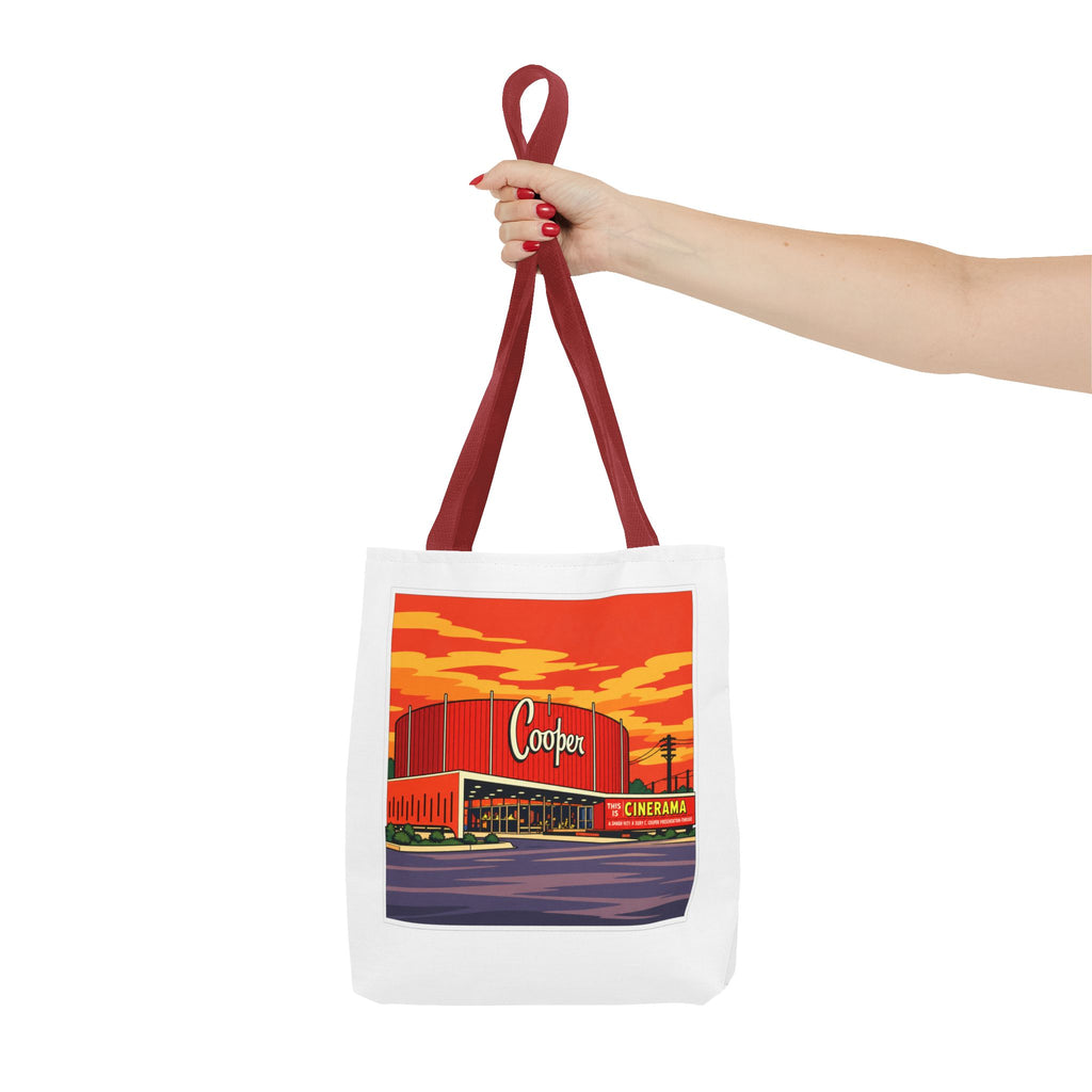 Cooper Theater (comic pop style) Tote