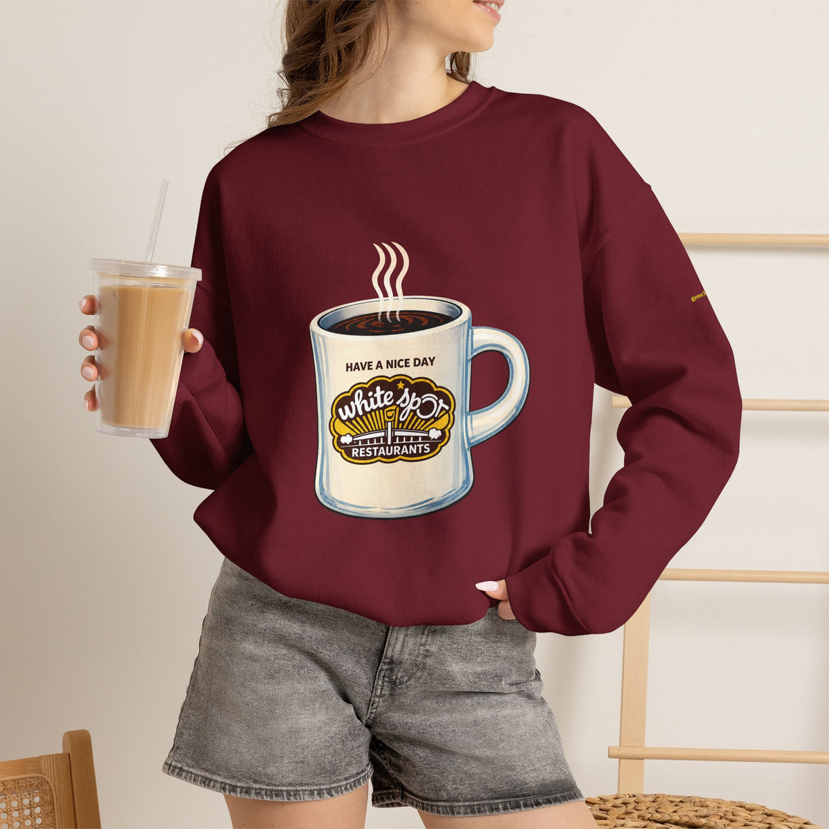 White Spot mug | Native303 Sweatshirt