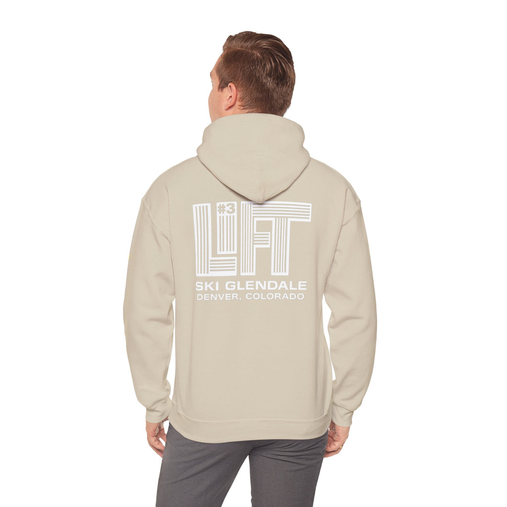 LIFT - SKI GLENDALE | Unisex Heavy Blend™ Hooded Sweatshirt