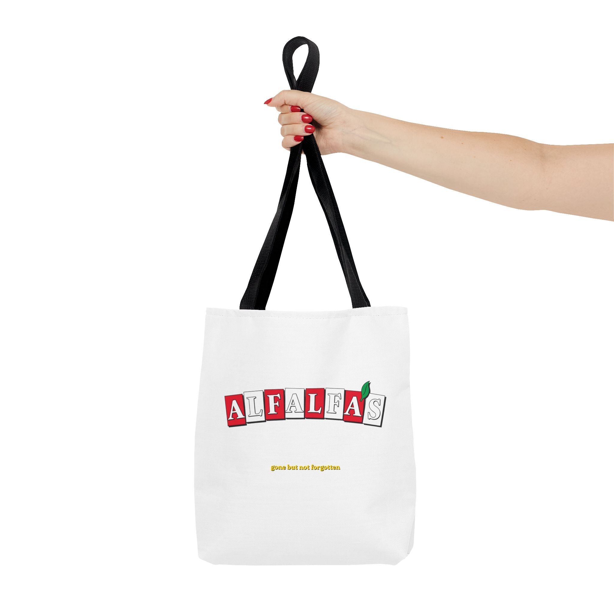 Alfalfa's logo Tote