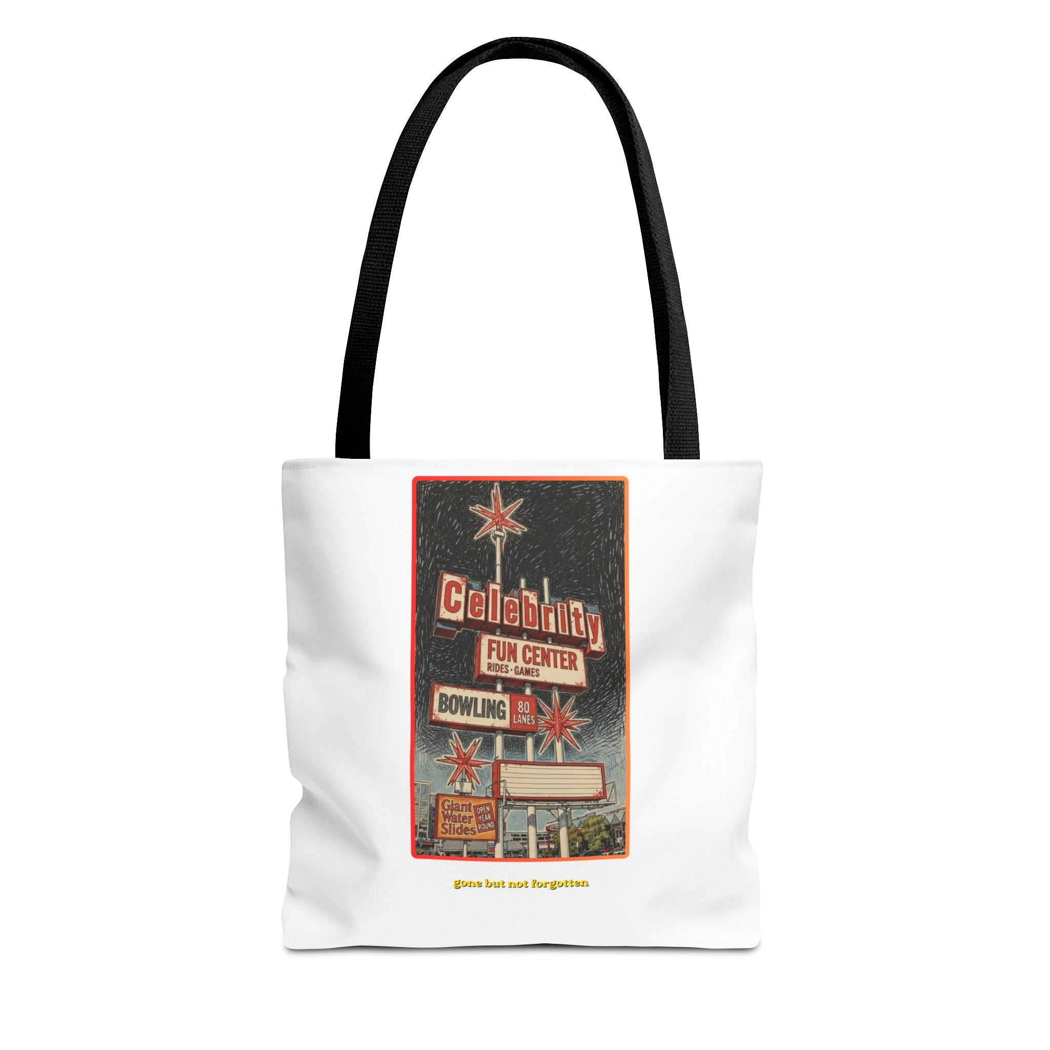 Celebrity Fun Center (pencil drawing) Tote