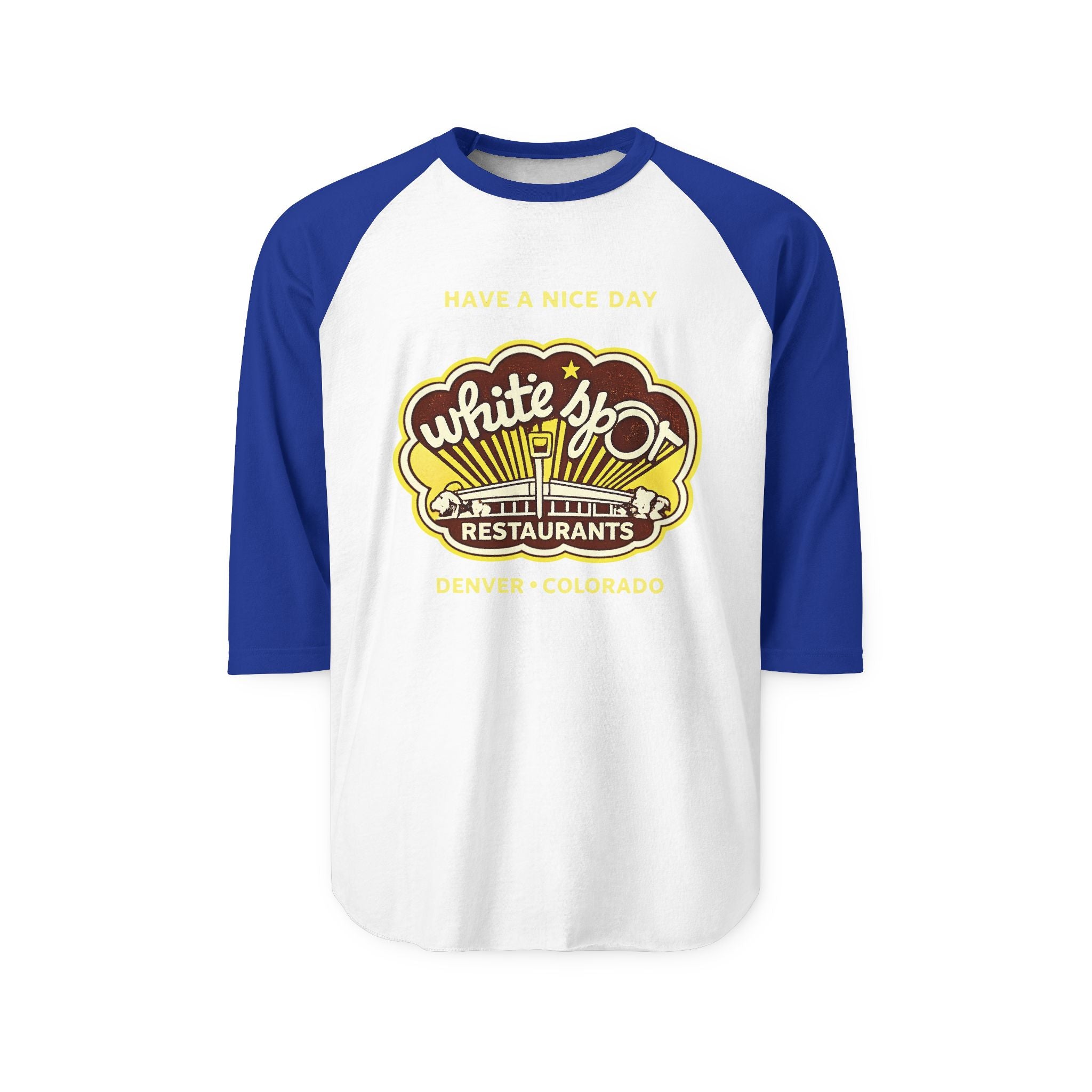 WHITE SPOT | Retro Baseball Tee