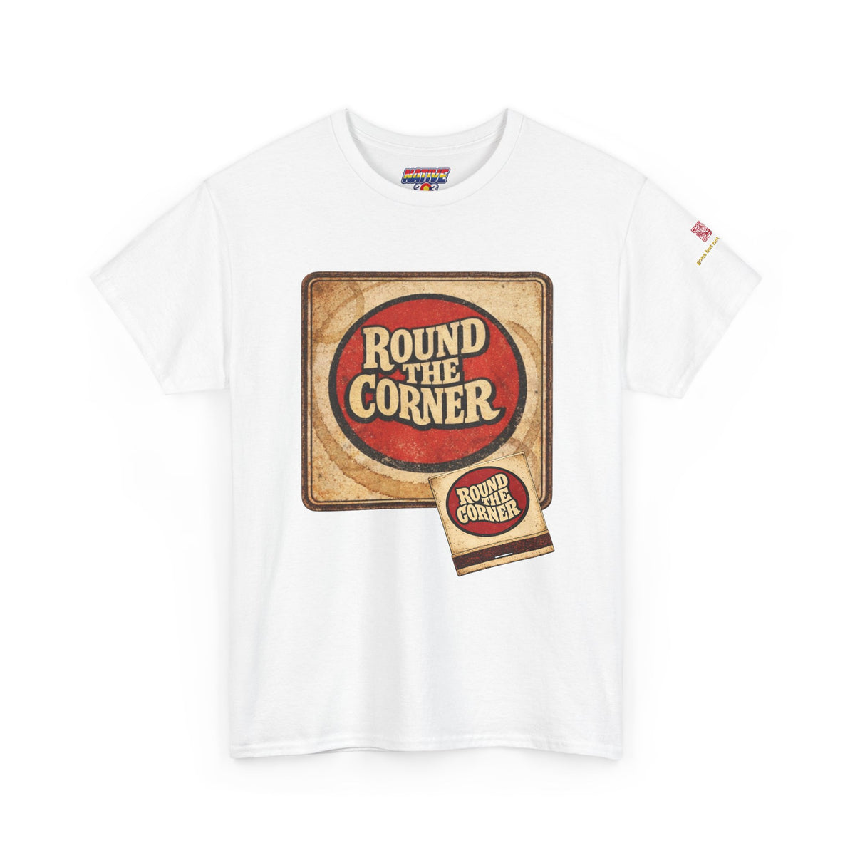 Round the Corner matchbook - vintage Denver gear