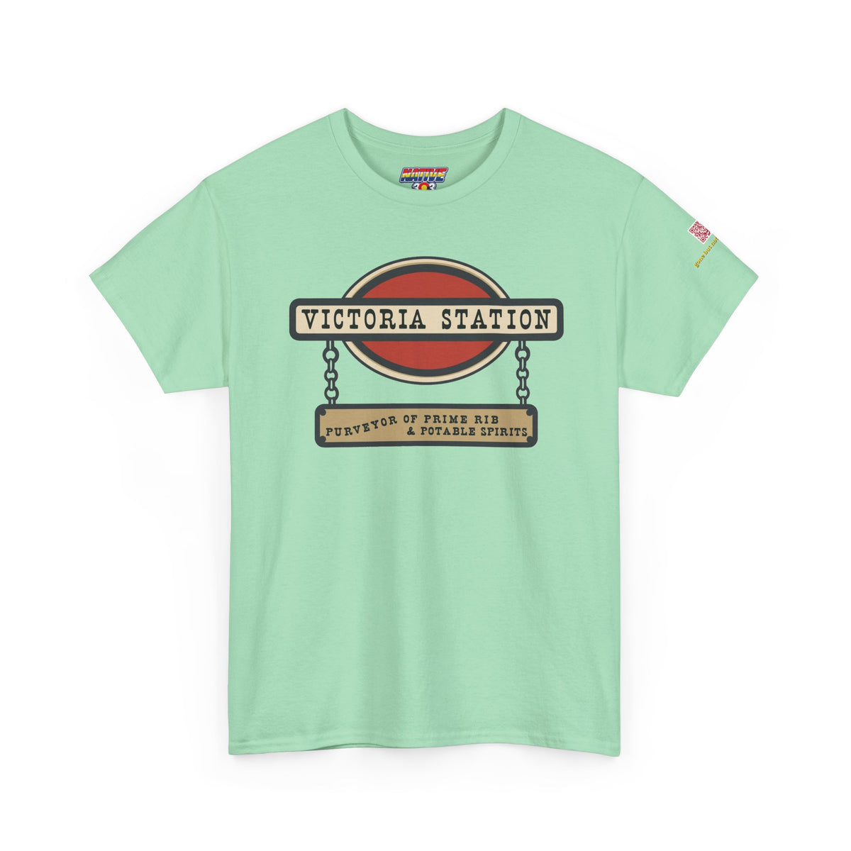Victoria Station bar and restaurant - vintage Denver gear