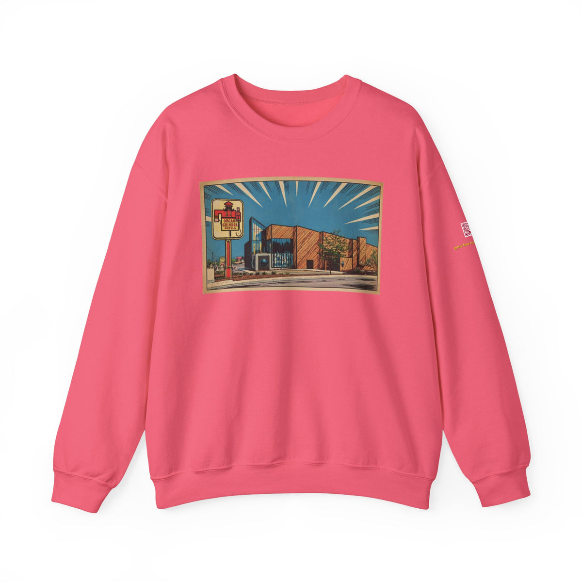 Organ Grinder - comics style | Native303 Sweatshirt