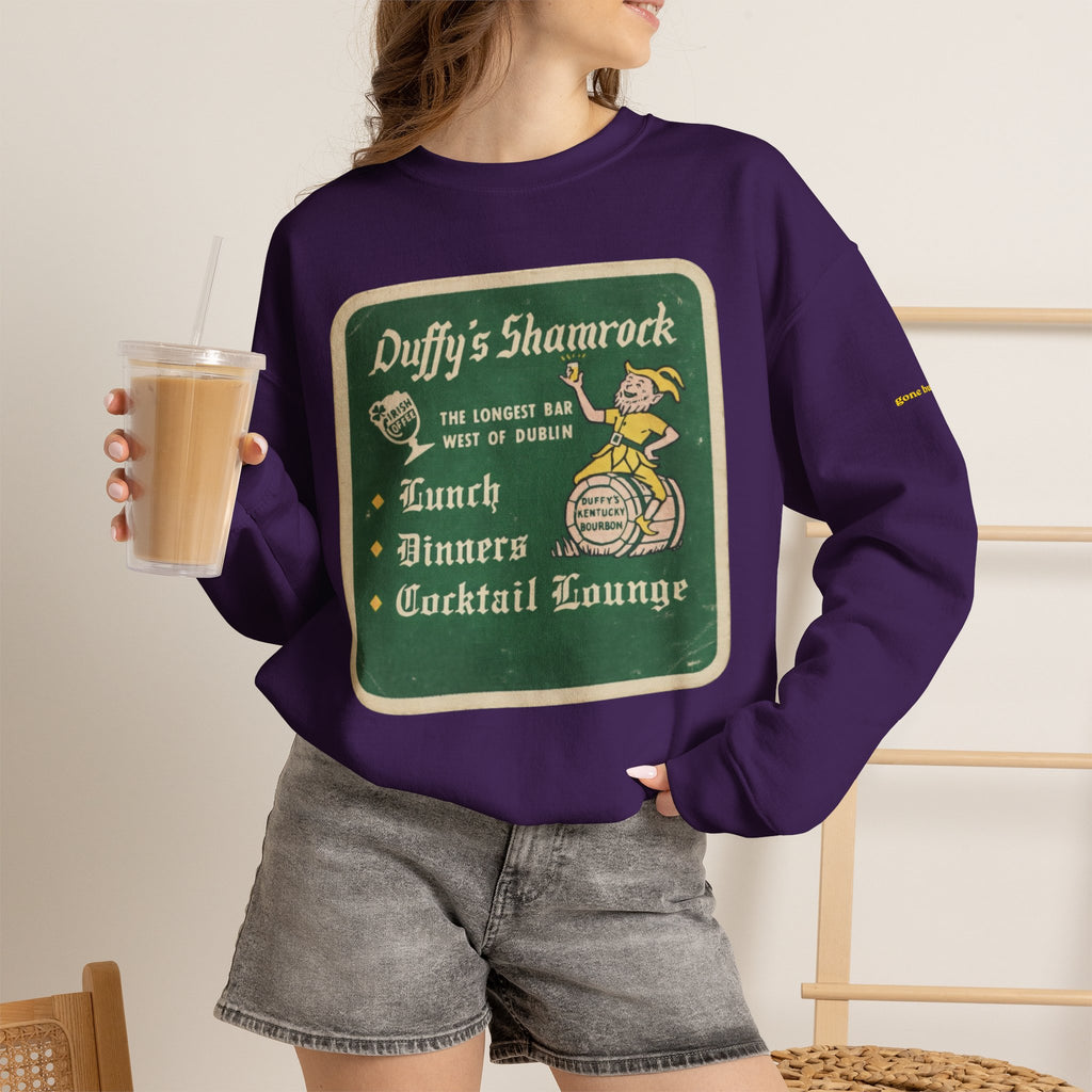 Duffys Shamrock Lounge old skool coaster | Native303 Sweatshirt
