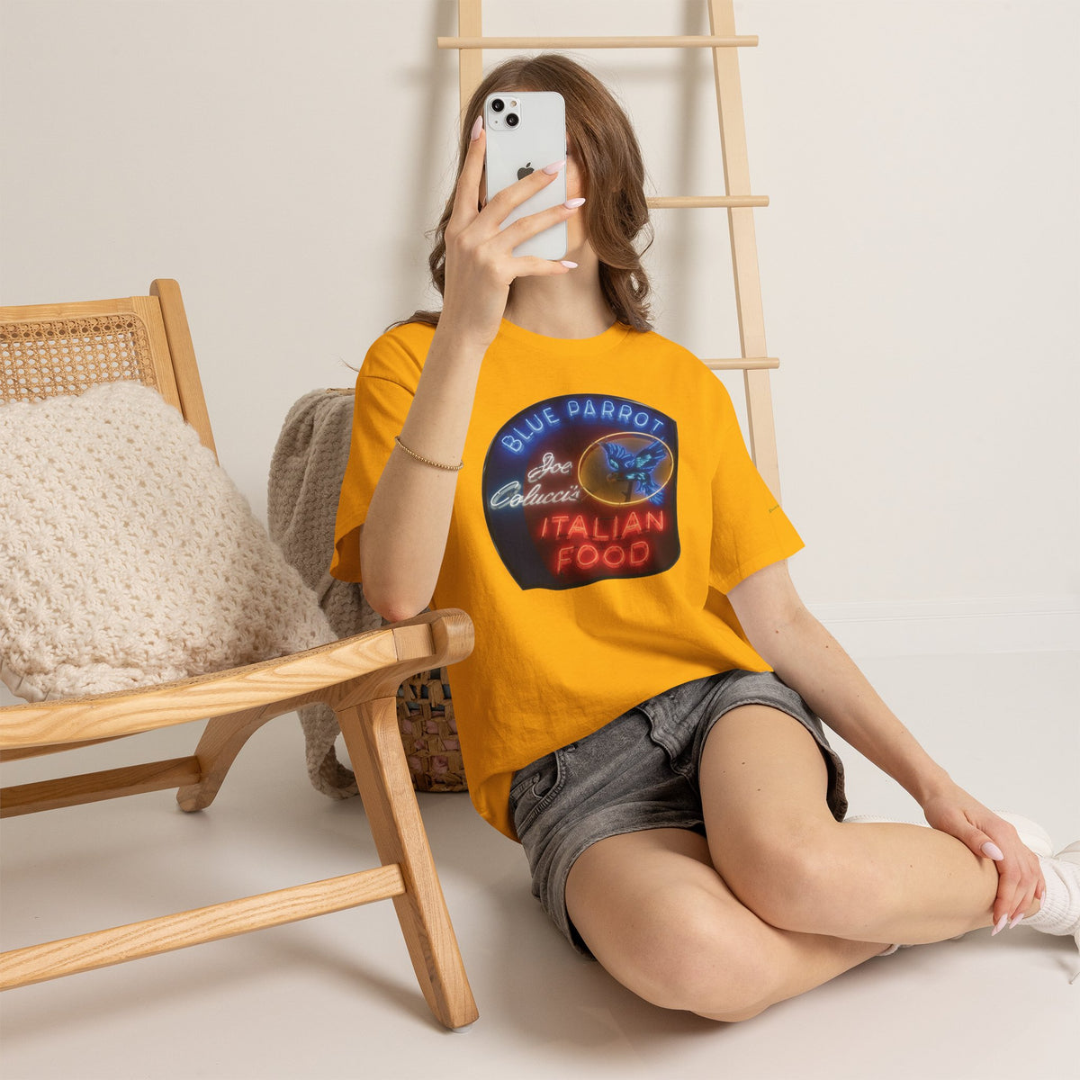 Blue Parrot - vintage Denver gear