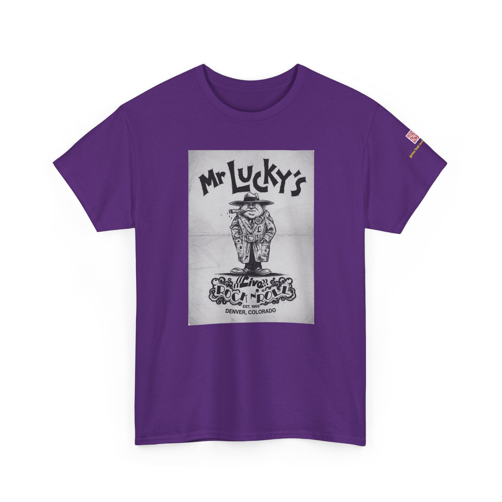 Mr Luckys B/W flyer - vintage Metro Denver gear