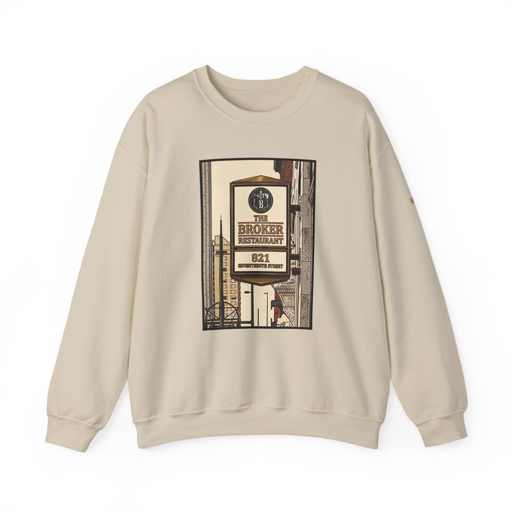 Broker Restaurant sign | Native303 Sweatshirt