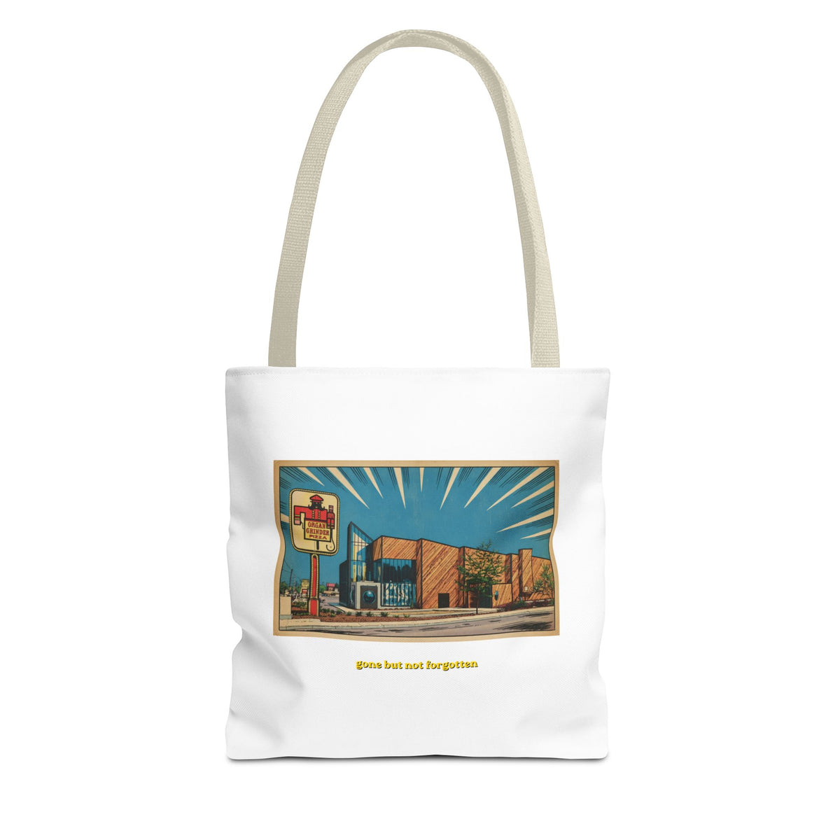 Organ Grinder (comic style) Tote