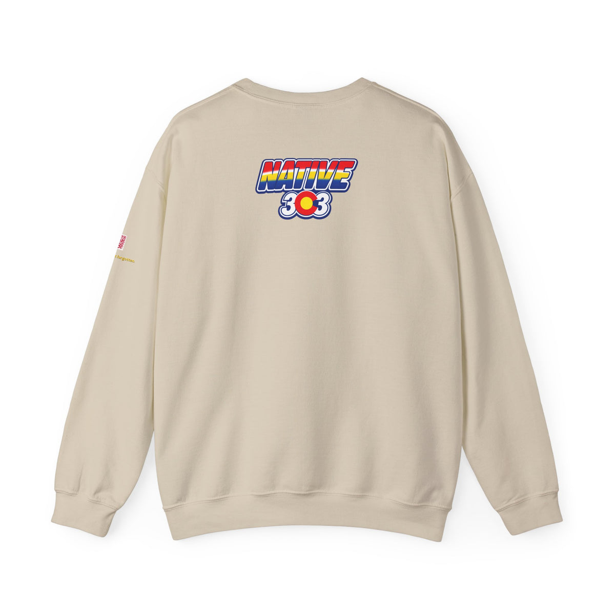 Wax Trax original old school flyer  | Native303 Sweatshirt