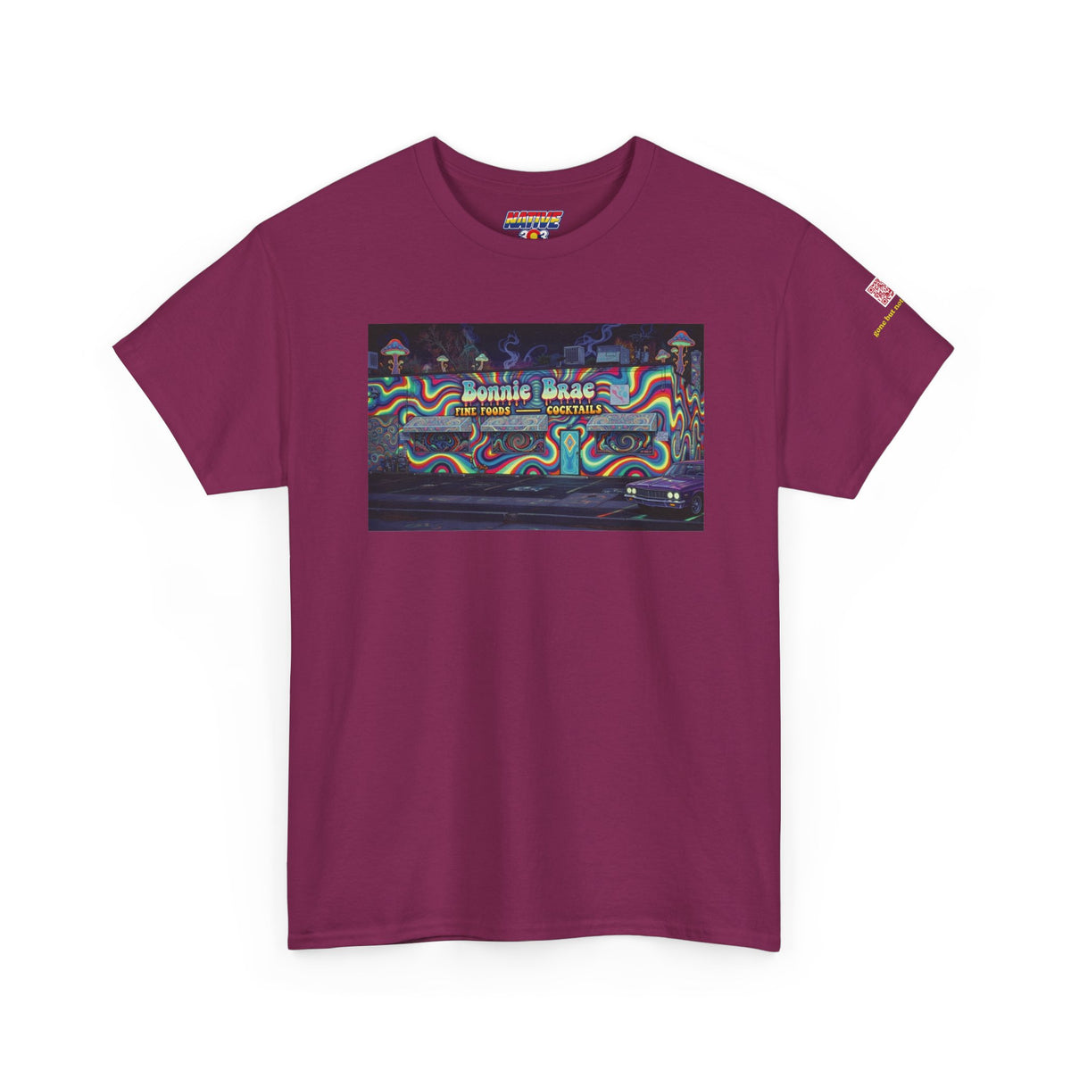 Bonnie Brae Tavern psychedelic - vintage Denver gear