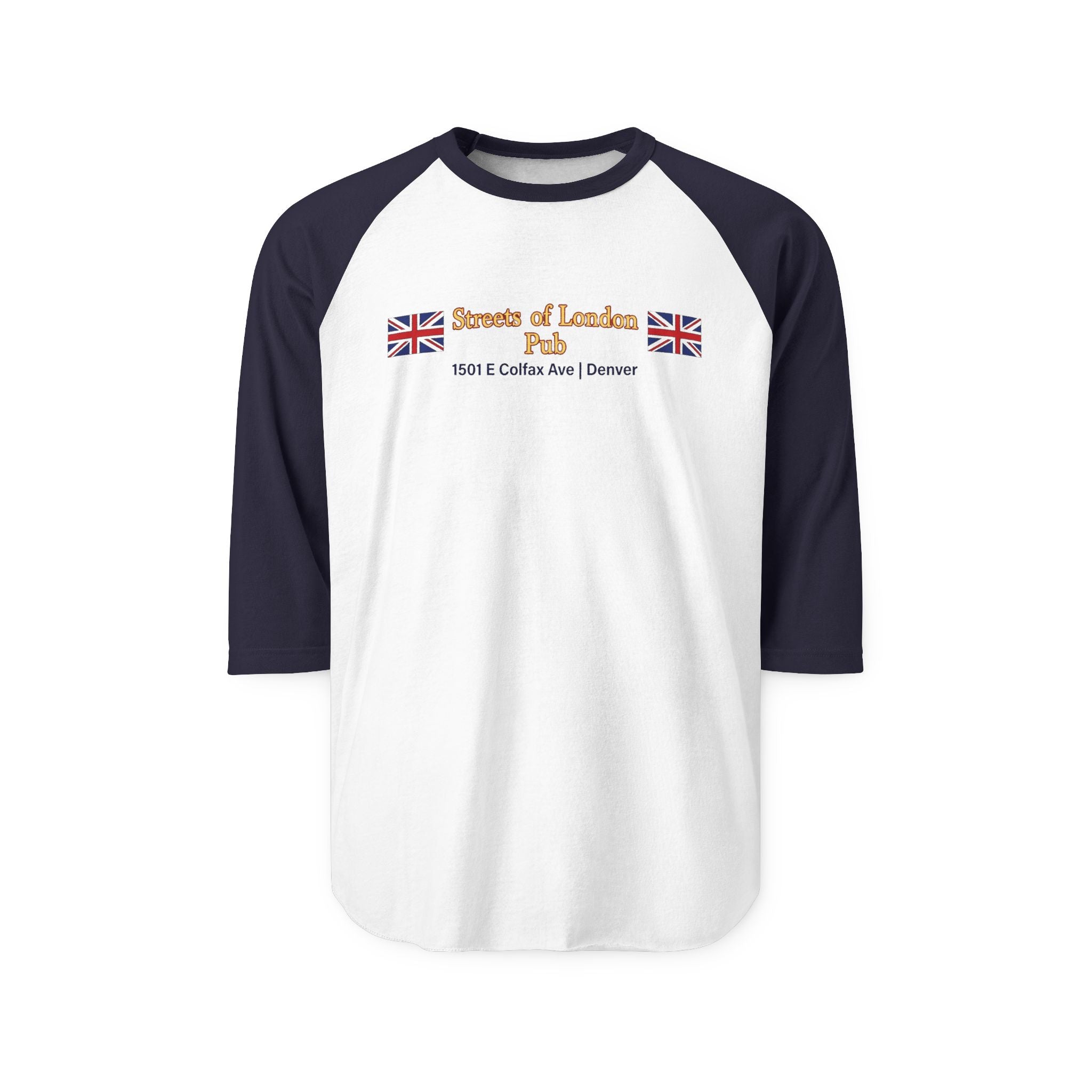 STREETS OF LONDON PUB | Vintage Denver Retro Baseball Tee