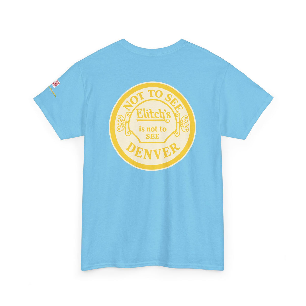 ELITCH GARDENS YELLOW - vintage Colorado gear