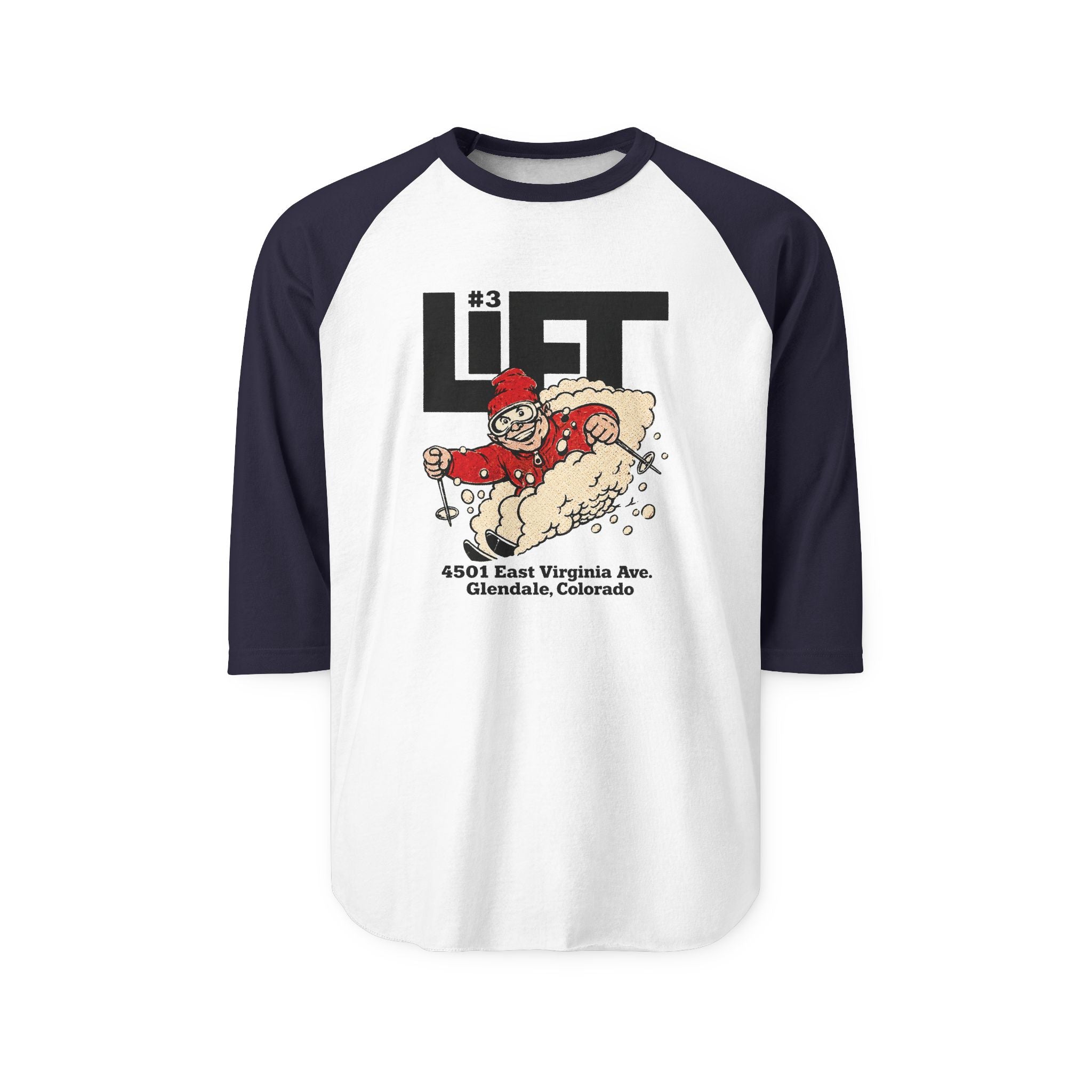 THE LIFT #3 | Retro Baseball Tee