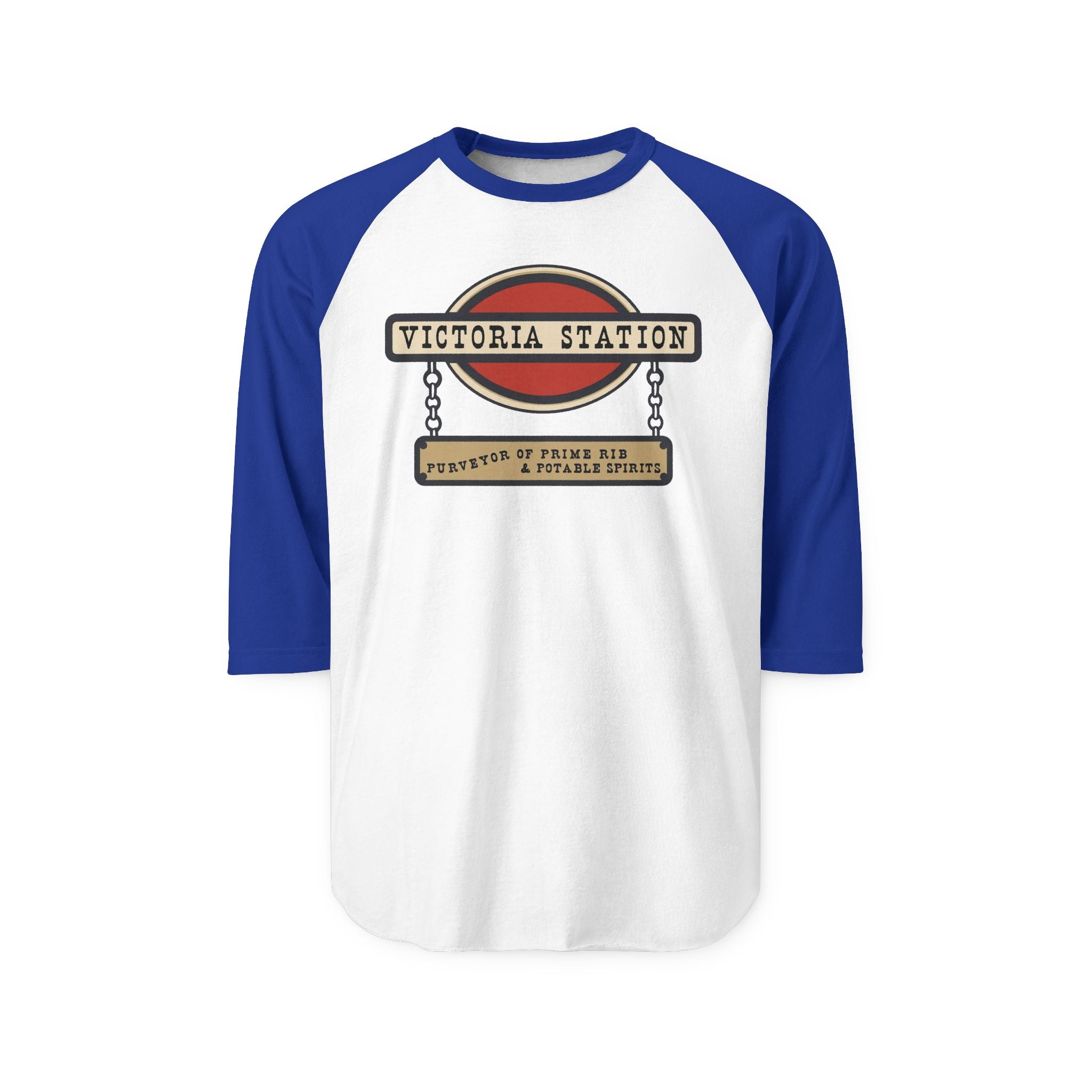 VICTORIA STATION | Retro Baseball Tee
