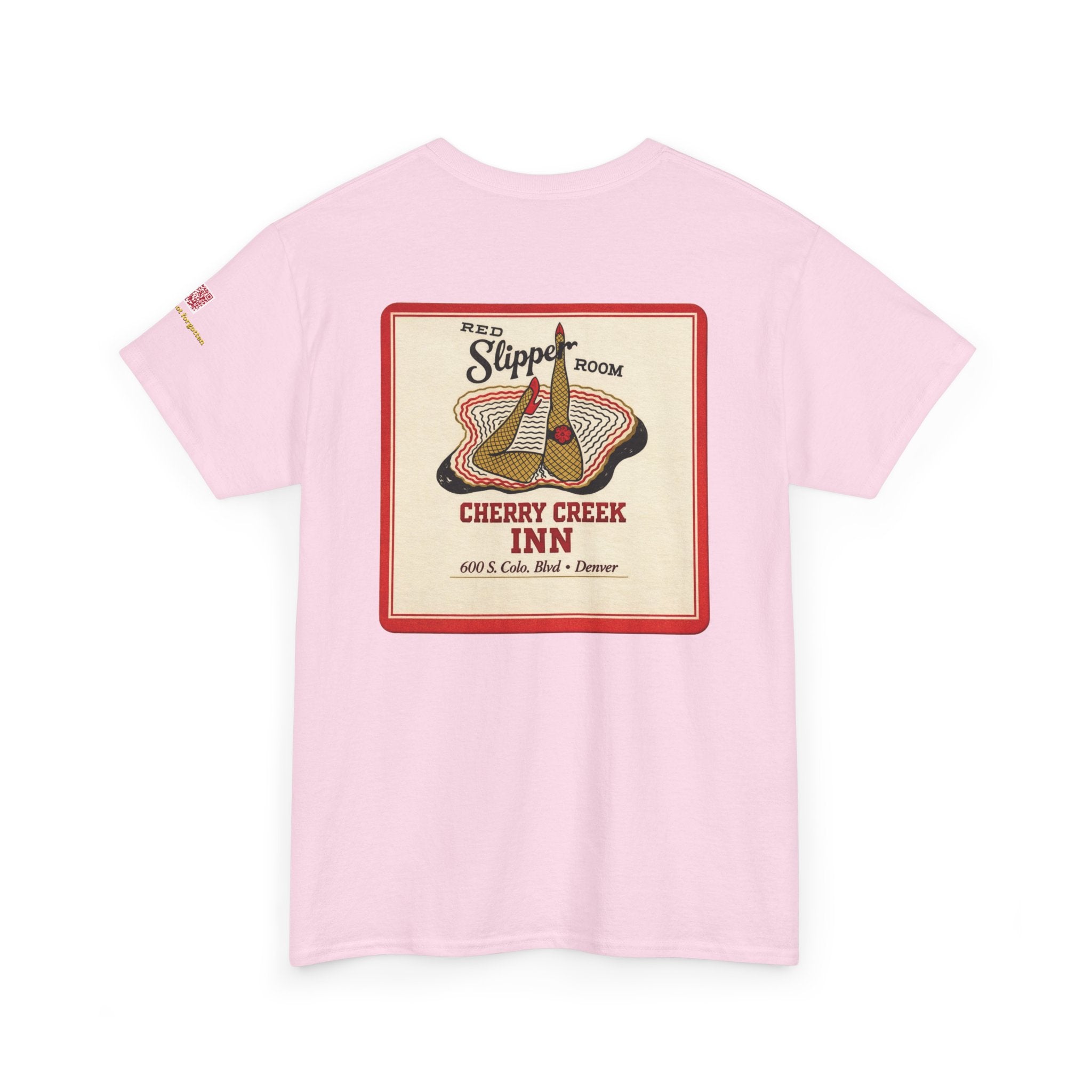 CHERRY CREEK INN - RED SLIPPER - vintage Denver gear