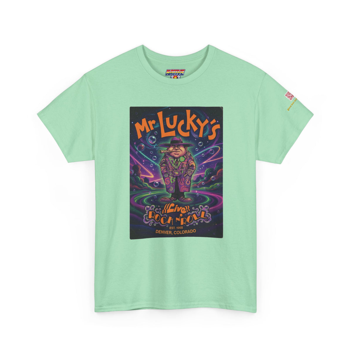 Mr Luckys black light acid trip - vintage Metro Denver gear