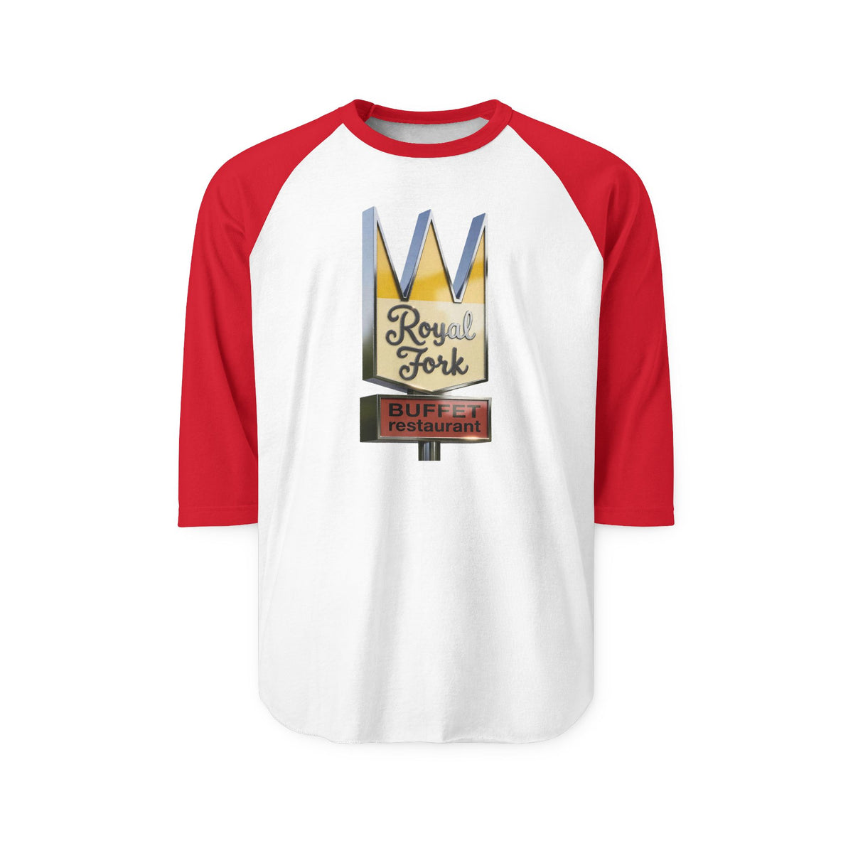 ROYAL FORK Restaurant| Retro Baseball Tee