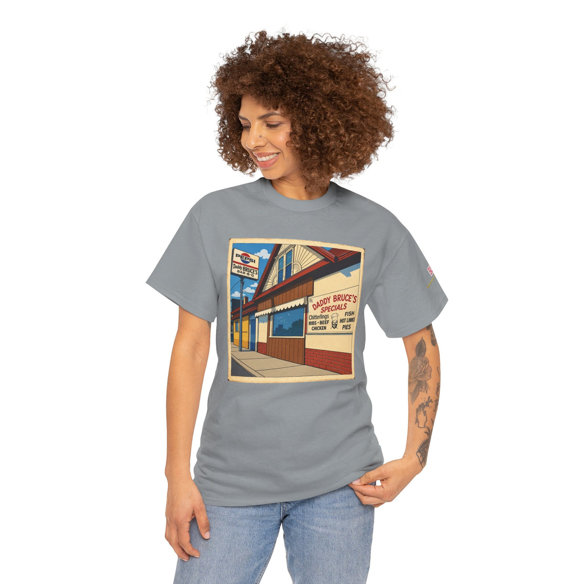 Daddy Bruce's BBQ - vintage Metro Denver gear
