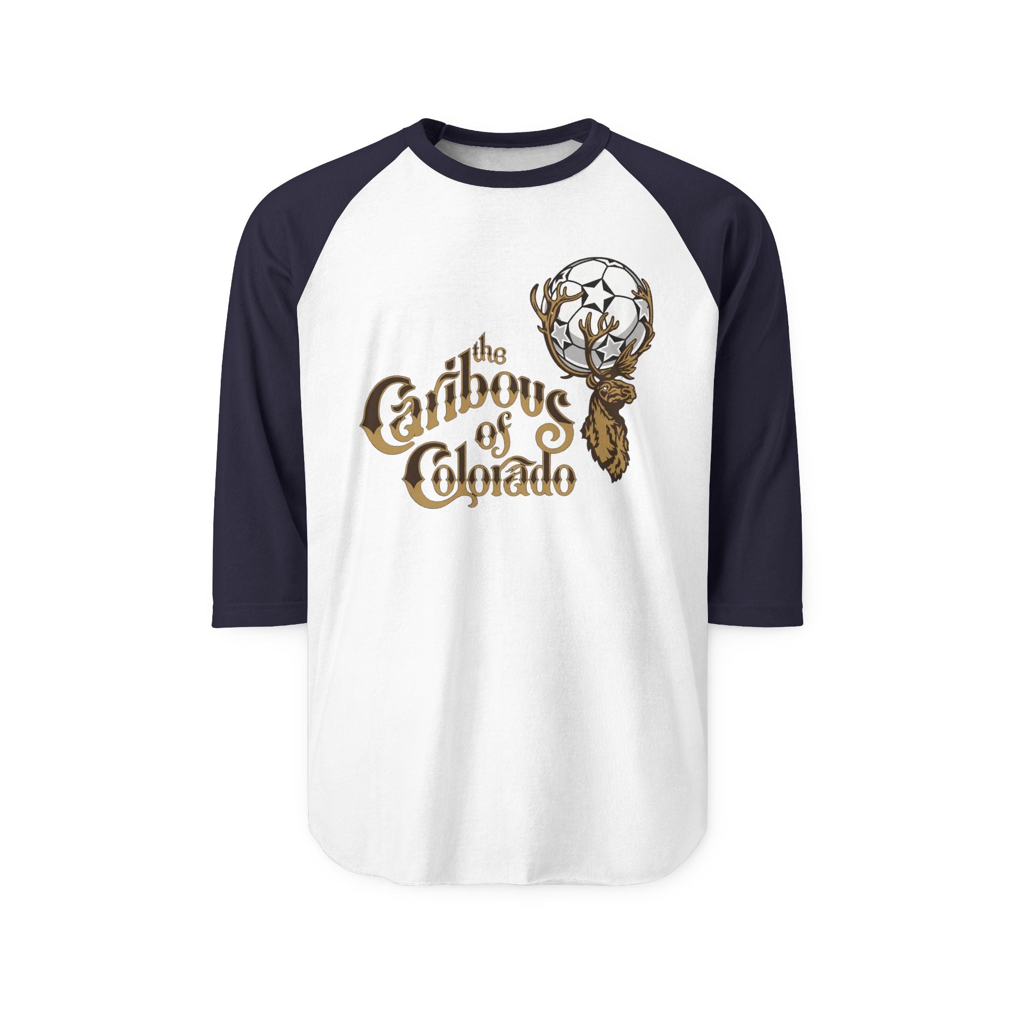 CARIBOU | Vintge Denver Retro Baseball Tee
