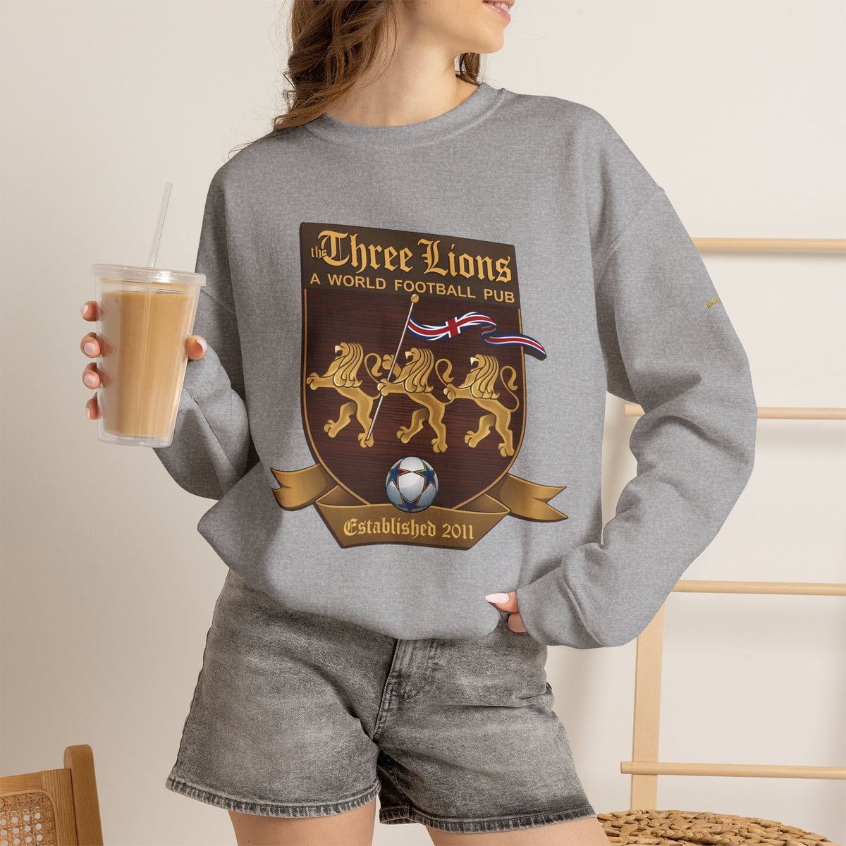 Three Lions logo | Native303 Sweatshirt