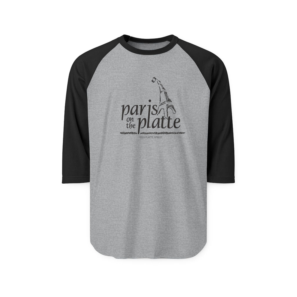 PARIS ON THE PLATTE | Retro Baseball Tee