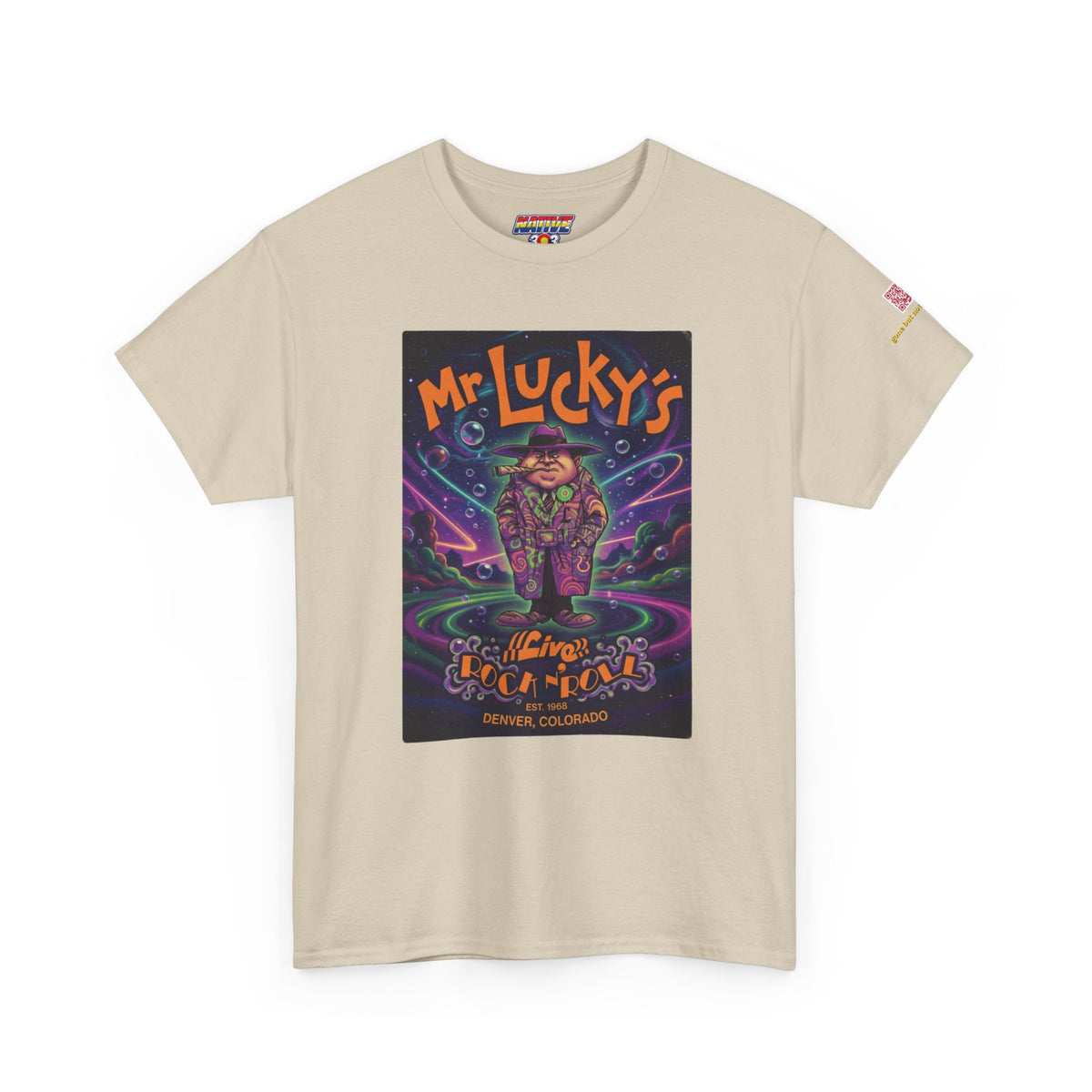 Mr Luckys black light acid trip - vintage Metro Denver gear