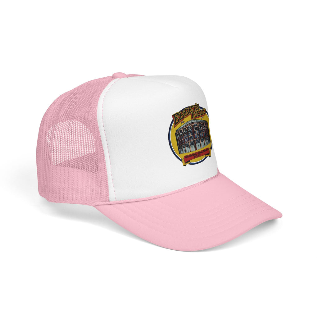 Ebbet's Field Trucker Hat — Vintage Sailboat Foam Cap