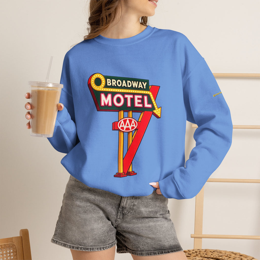 Broadway Motel sign | Native303 Sweatshirt