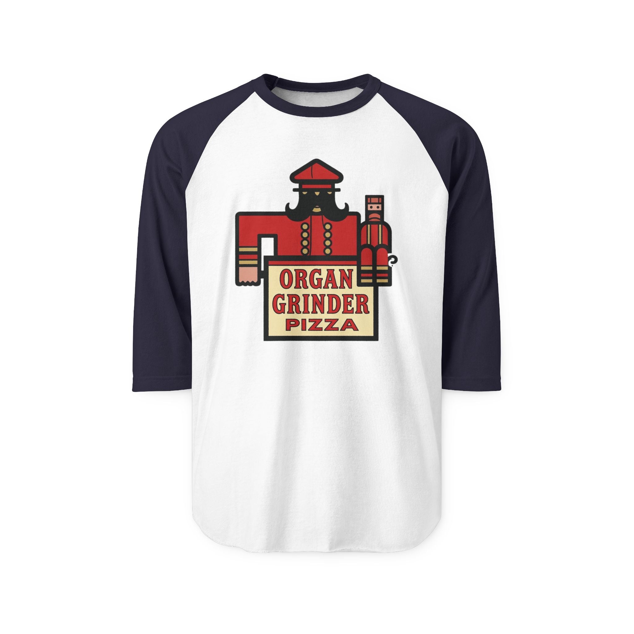 ORGAN GRINDER RESTAURANT | Retro Baseball Tee