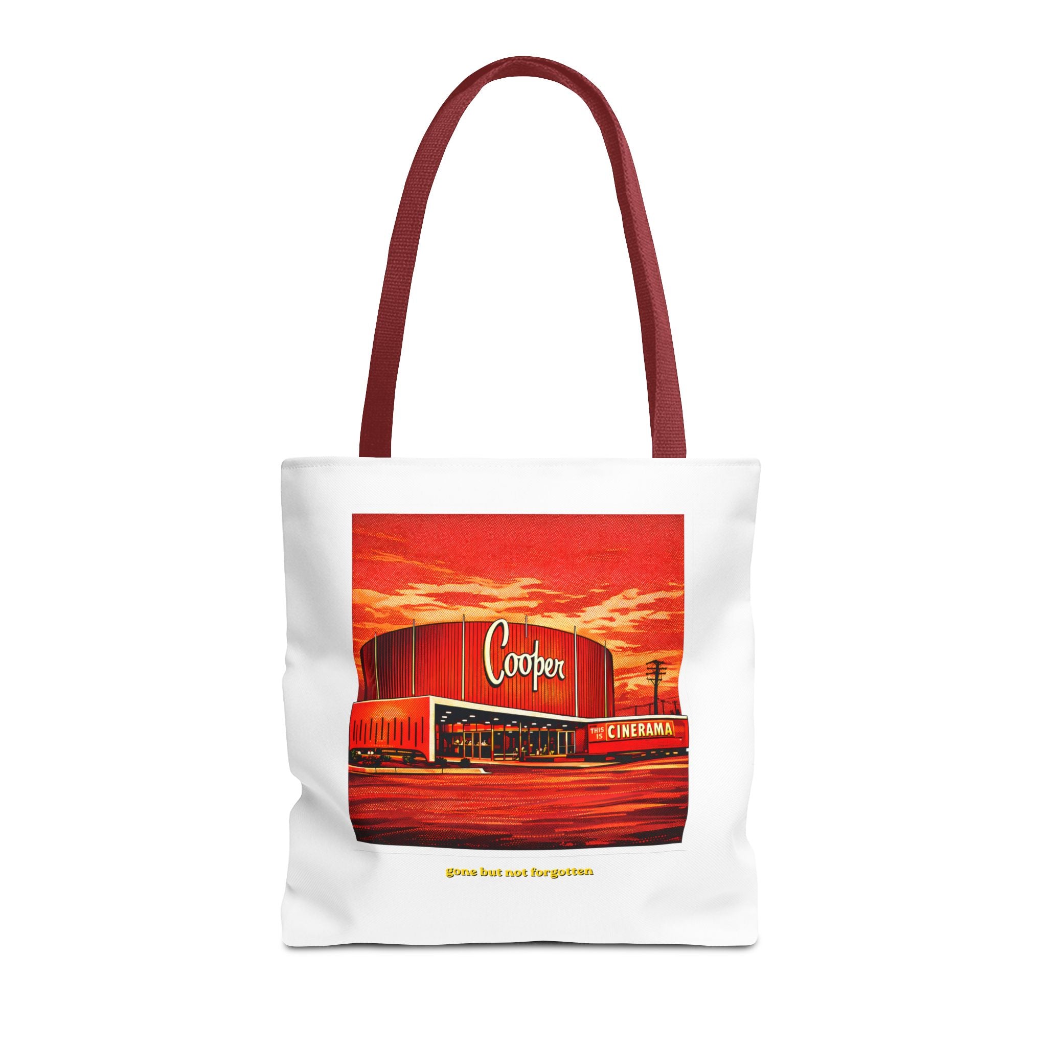 Cooper Theater (comic pop style) Tote