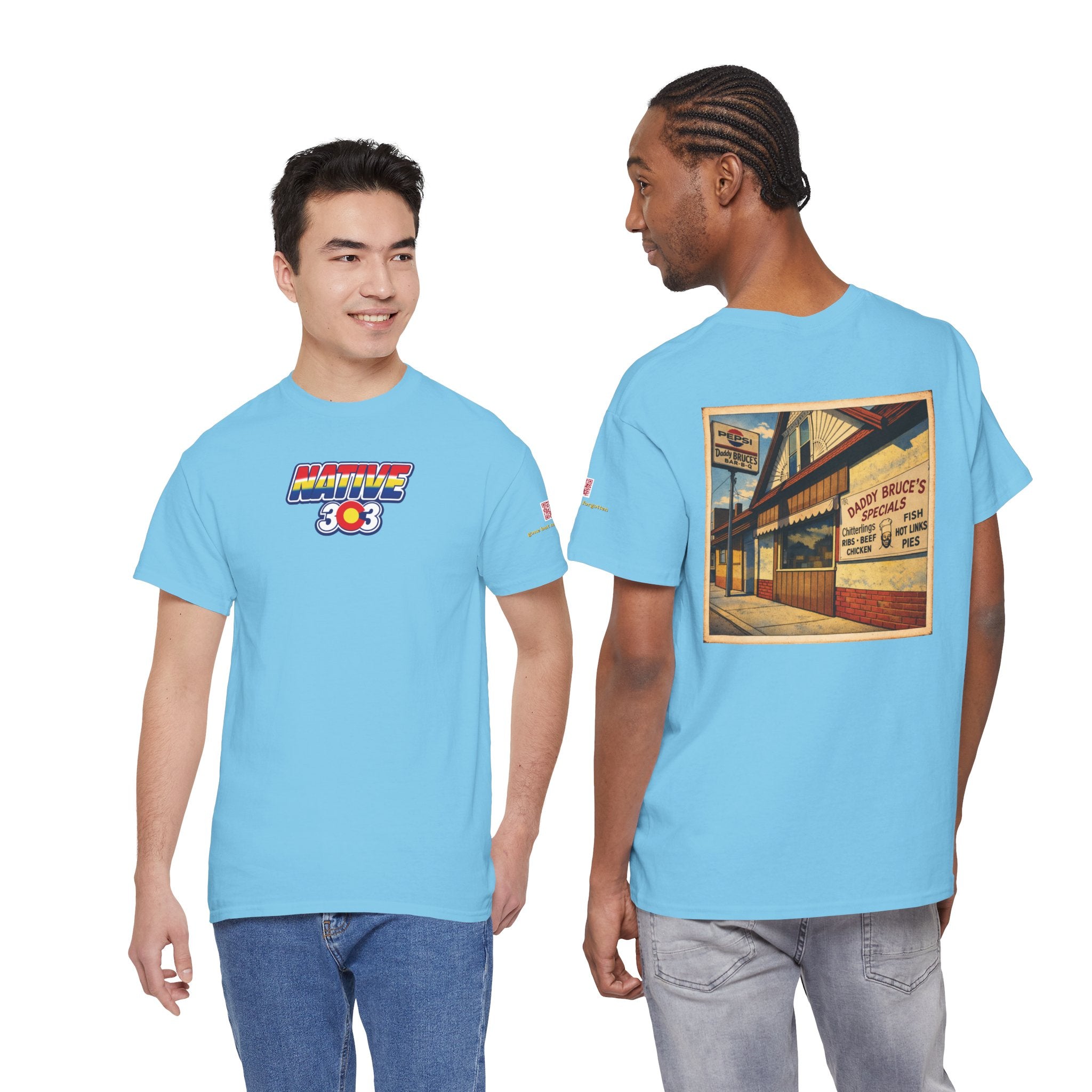 DADDY BRUCE'S BBQ - vintage Metro Denver gear