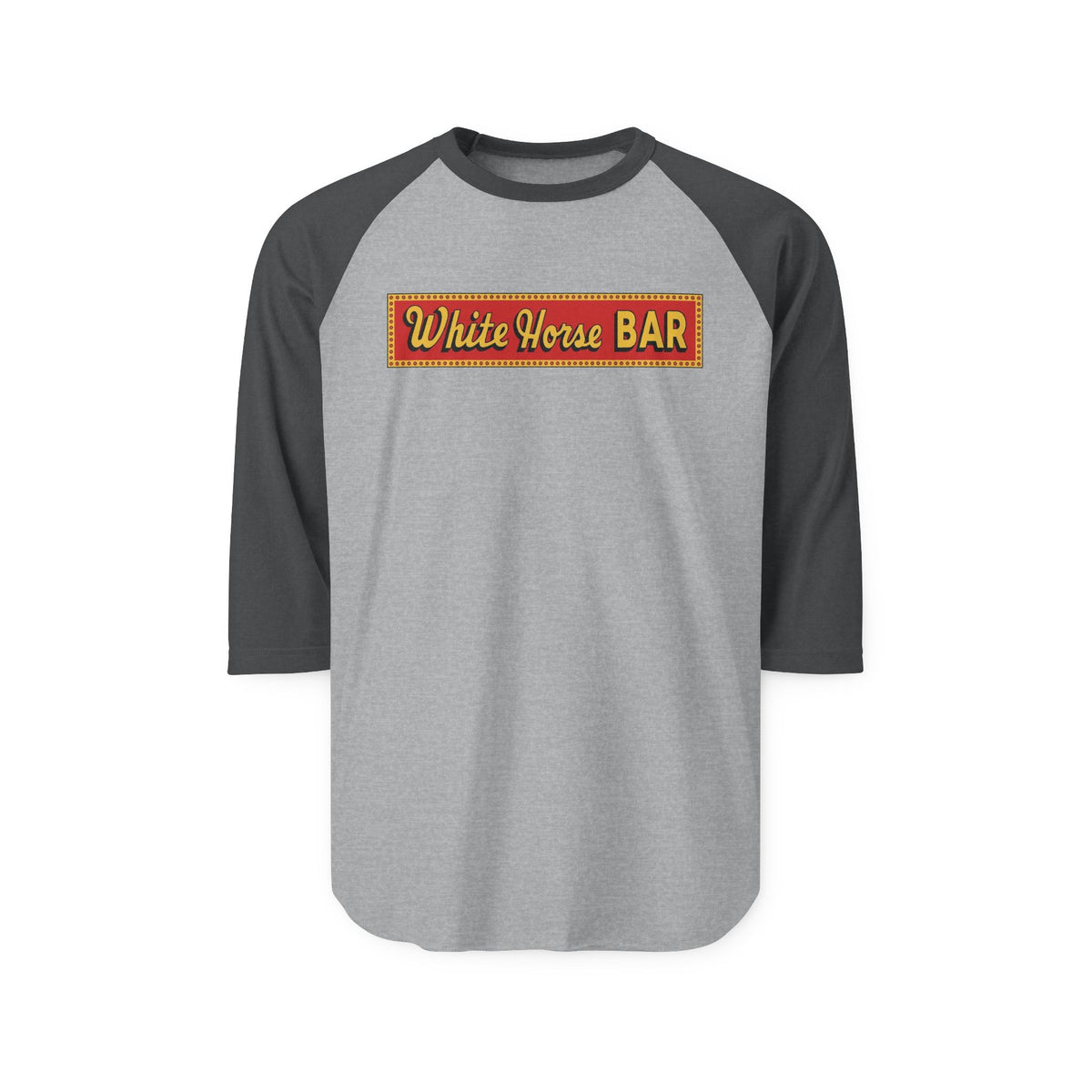 WHITE HORSE BAR | Vintage Denver Retro Baseball Tee