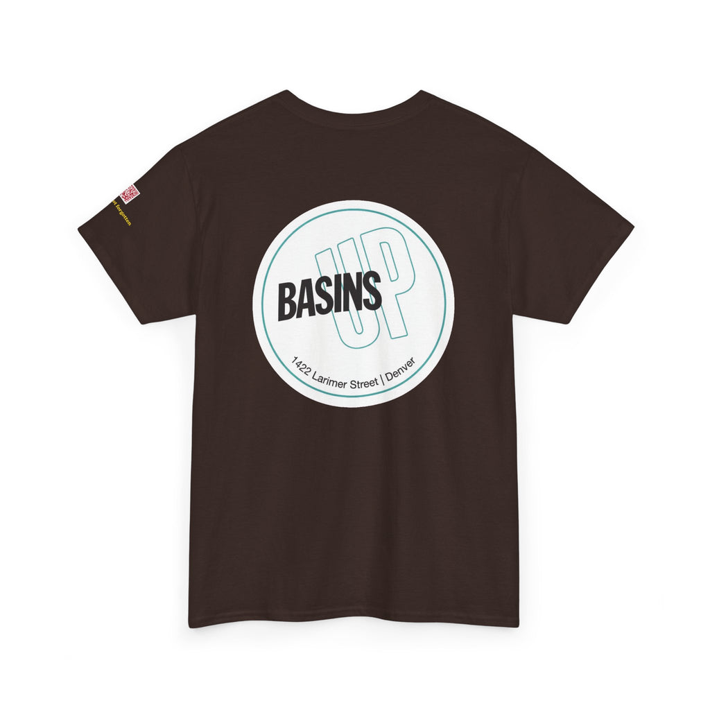 BASIN’S UP coaster - vintage Metro Denver gear
