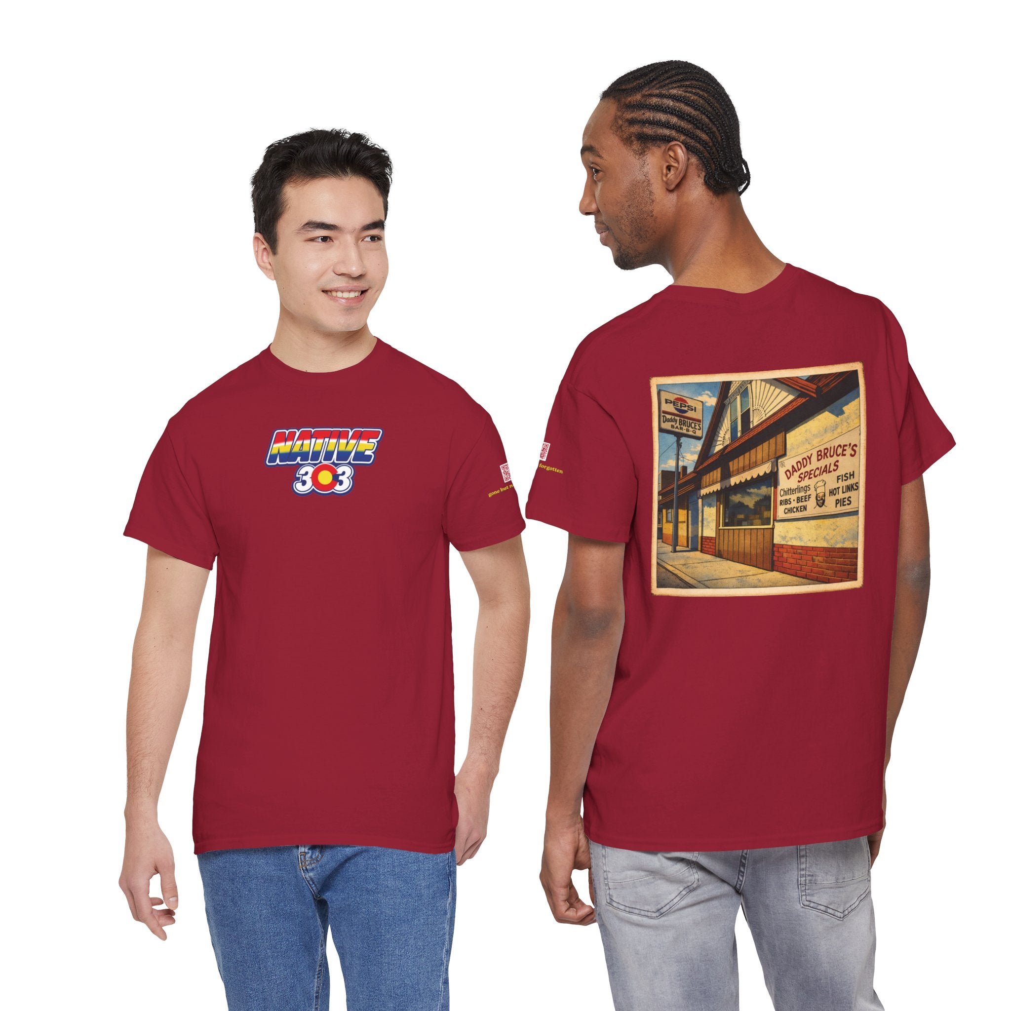 DADDY BRUCE'S BBQ - vintage Metro Denver gear