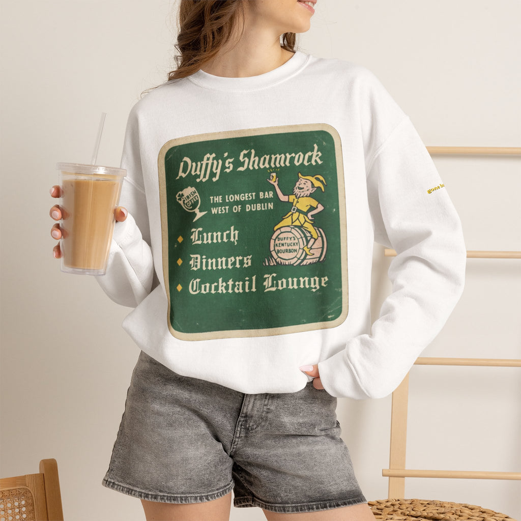 Duffys Shamrock Lounge old skool coaster | Native303 Sweatshirt